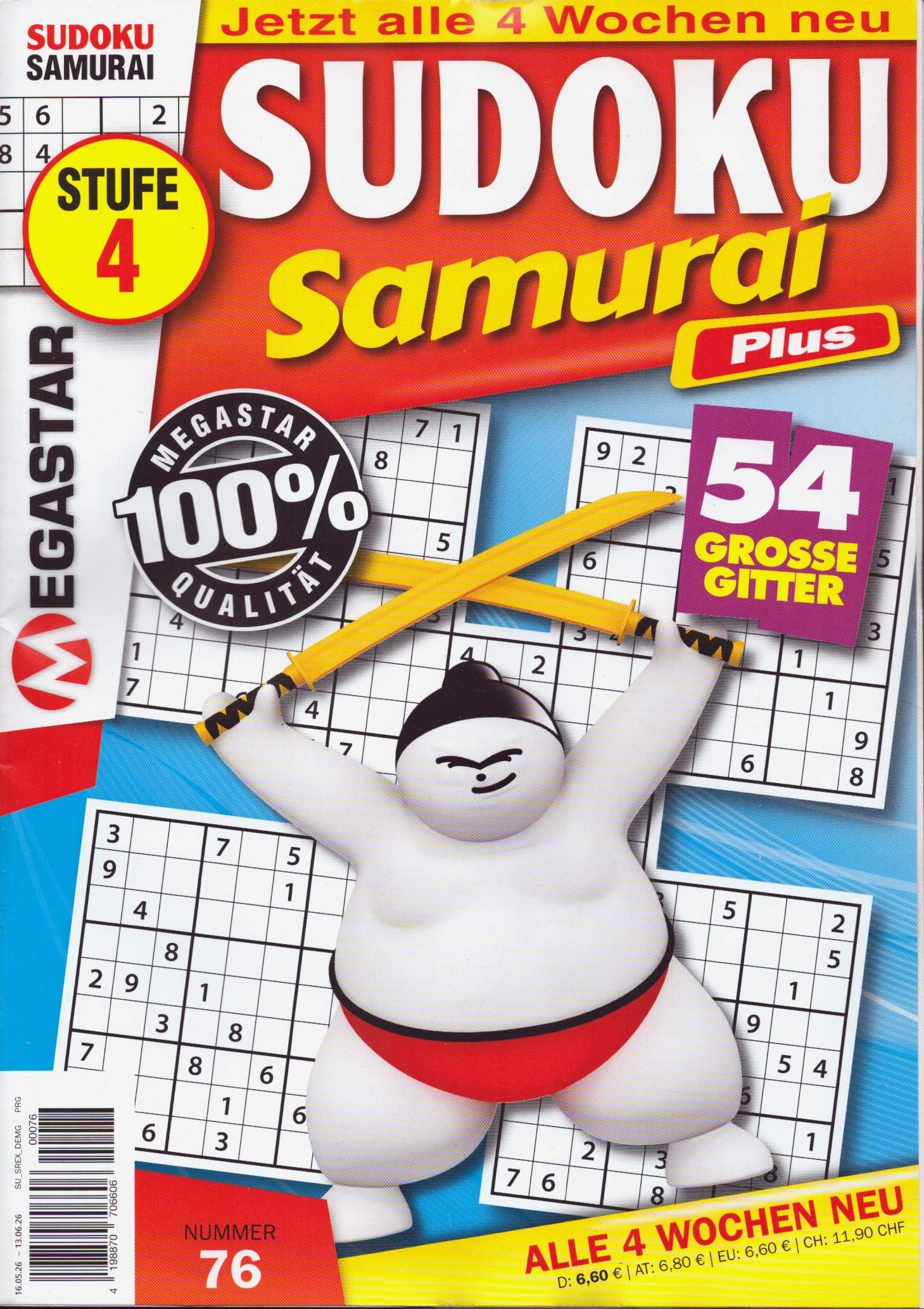 Sudoku Samurai Plus 76/2026