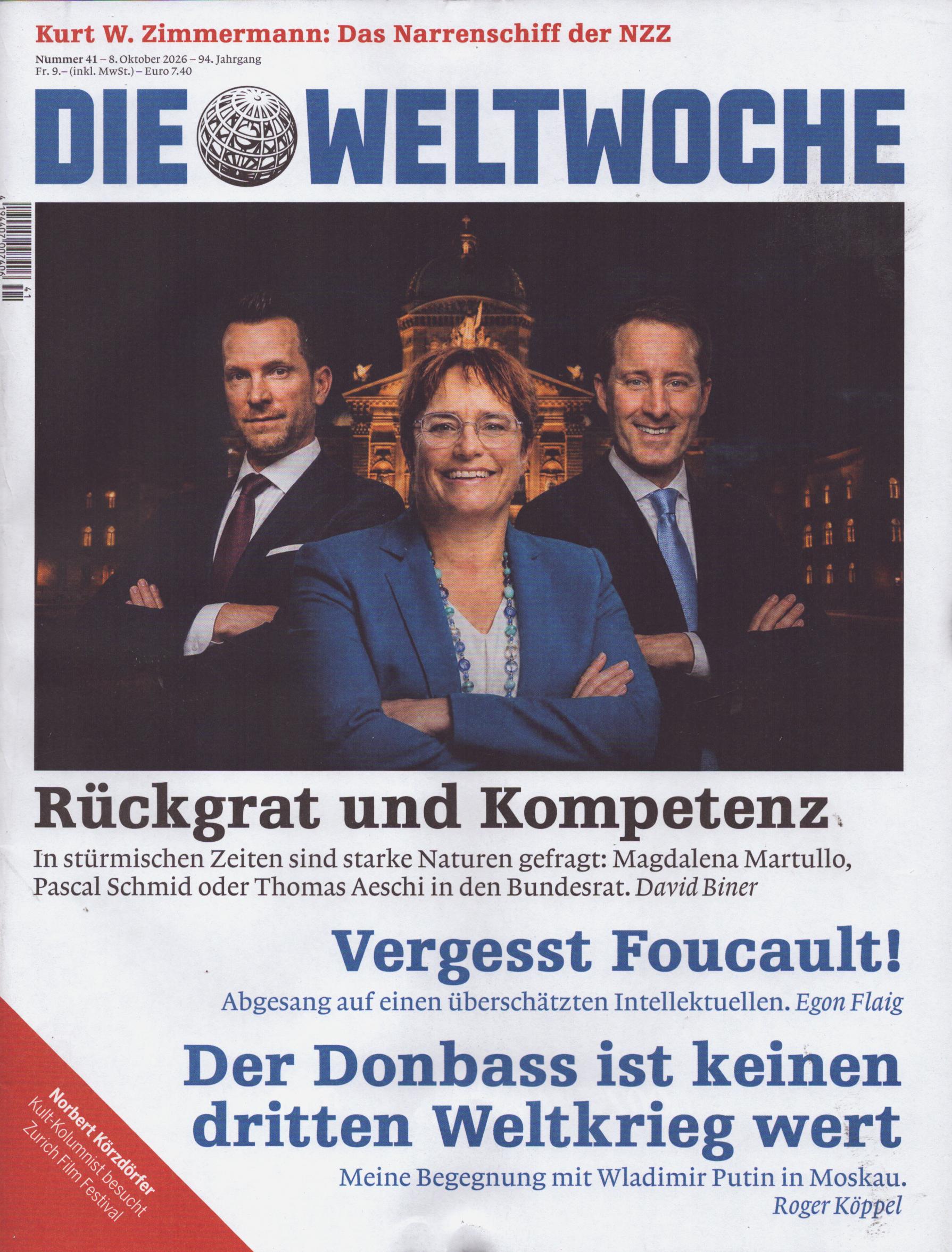 DIE WELTWOCHE 41/2026