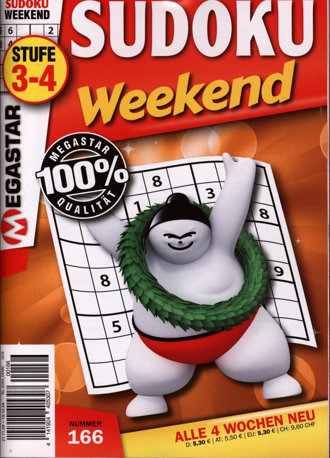 Sudoku Weekend 166/2024