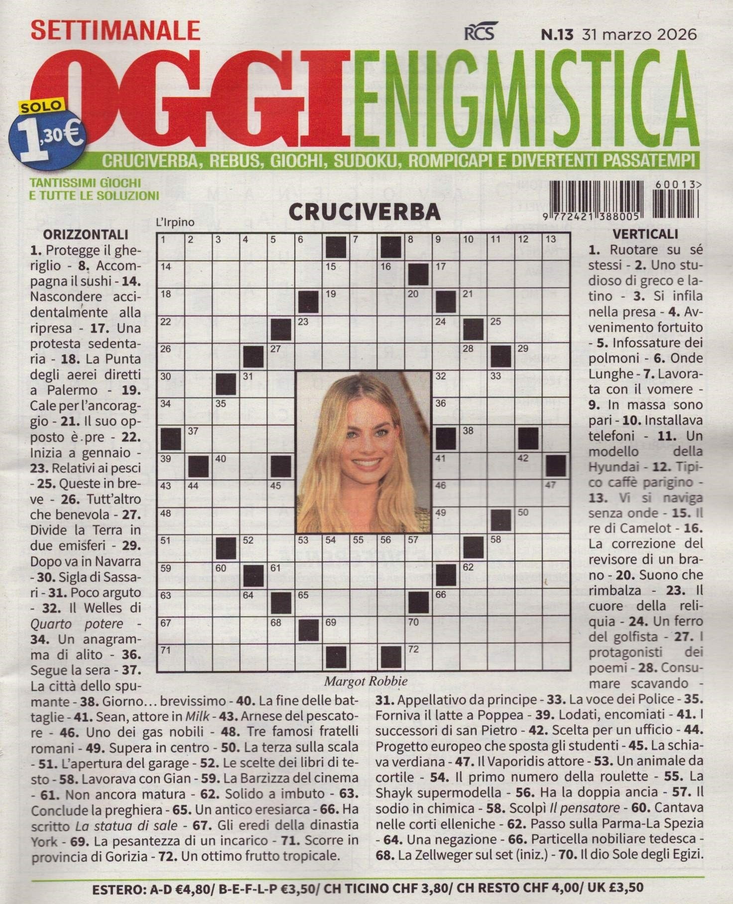 OGGI ENIGMISTICA 13/2026