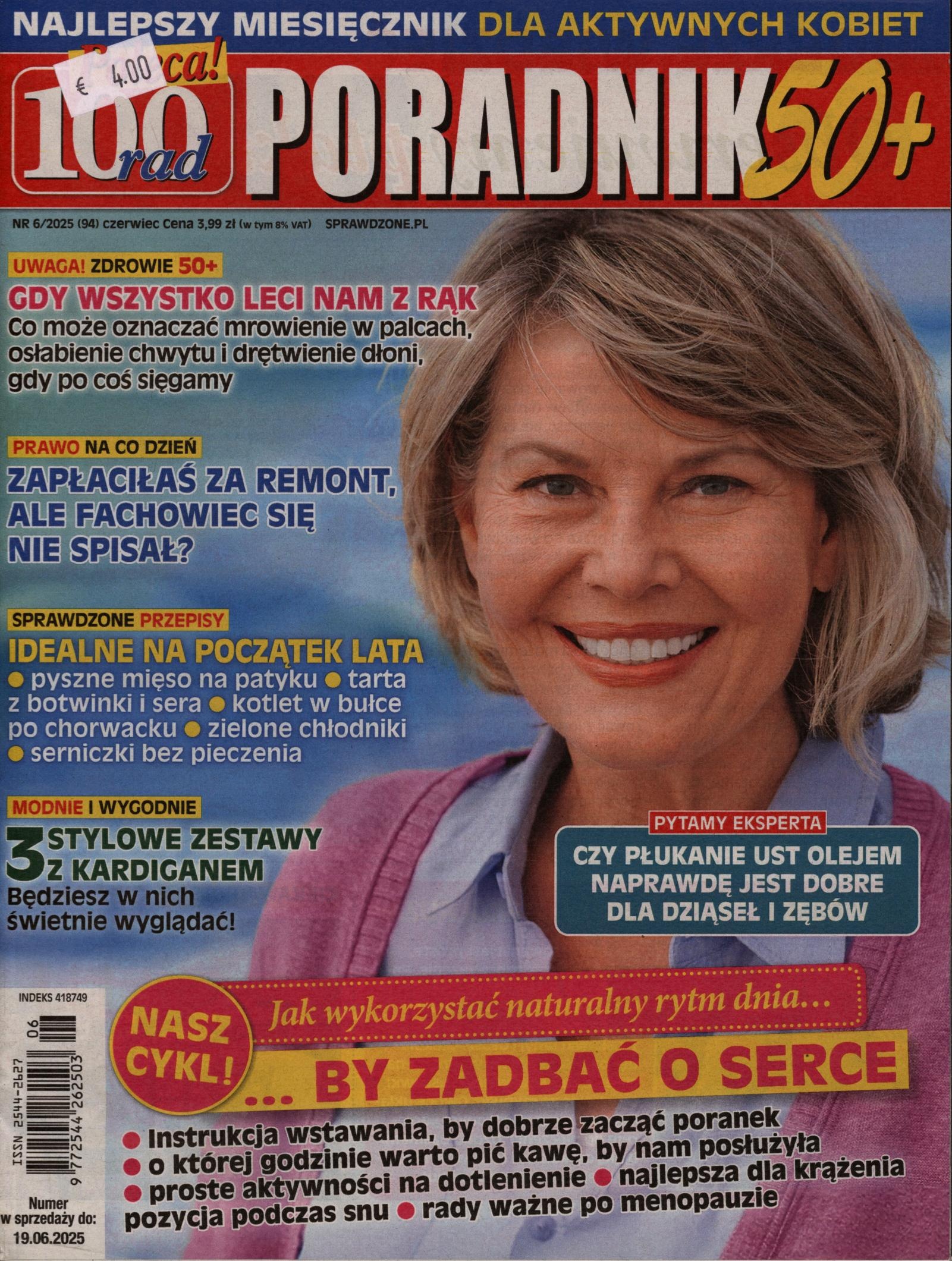 100 rad PORADNIK 50+ 6/2025