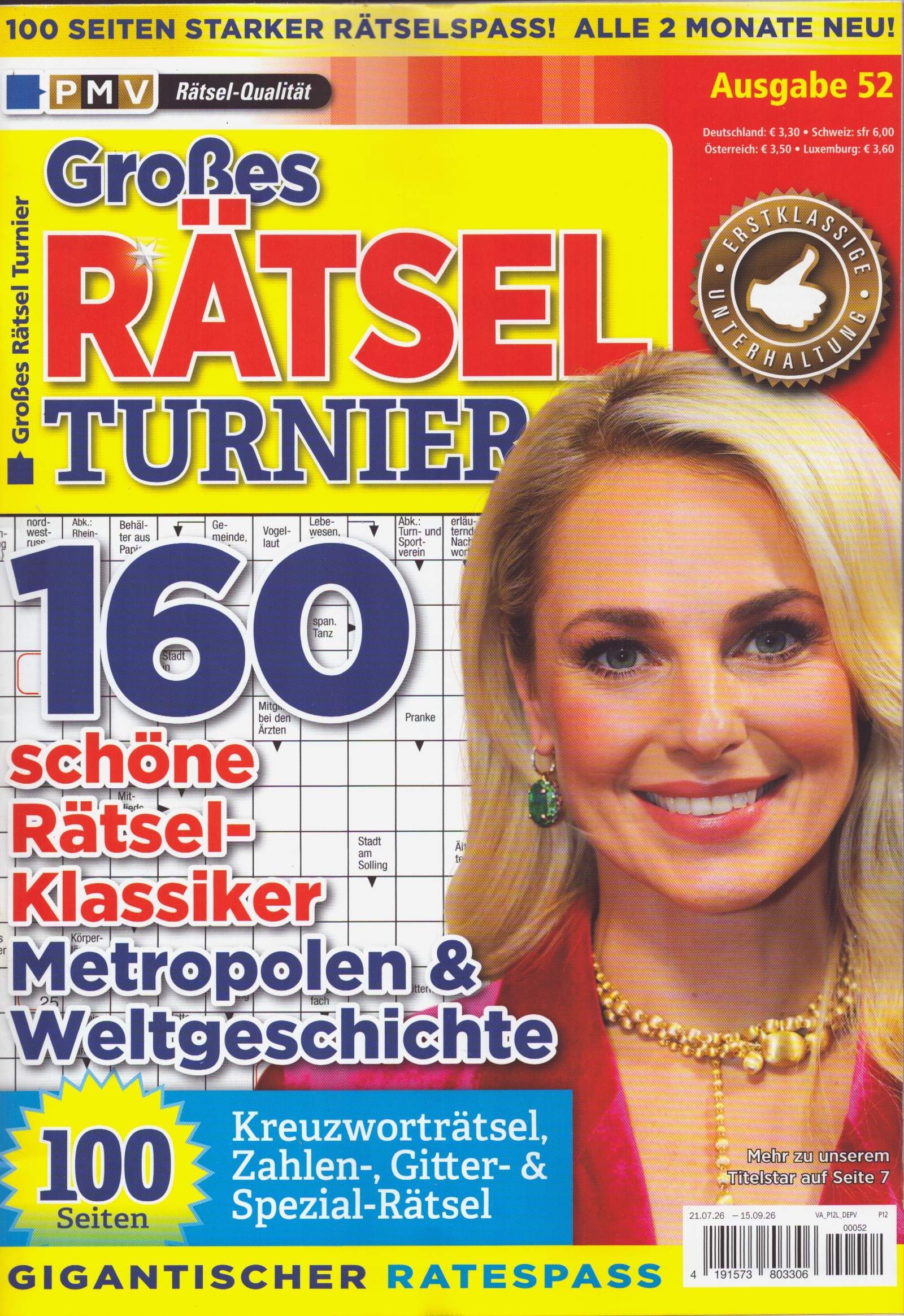 Großes Rätsel Turnier 52/2026