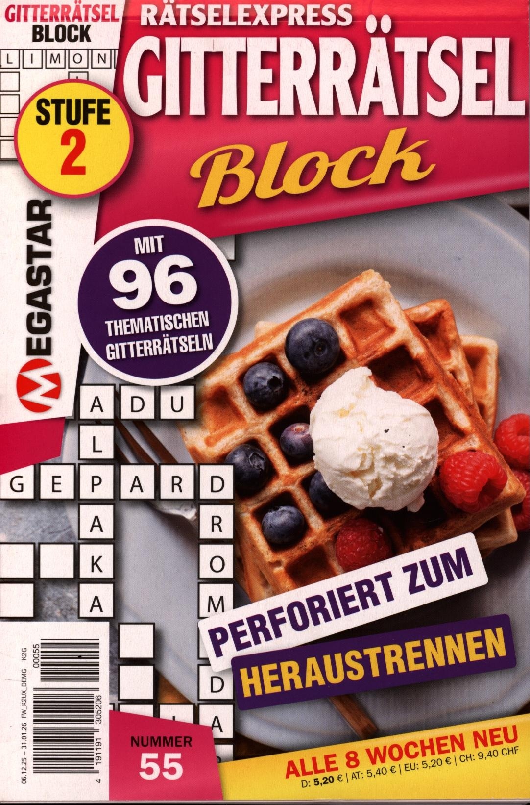 Rätselex. Gitterrätsel Block 55/2025