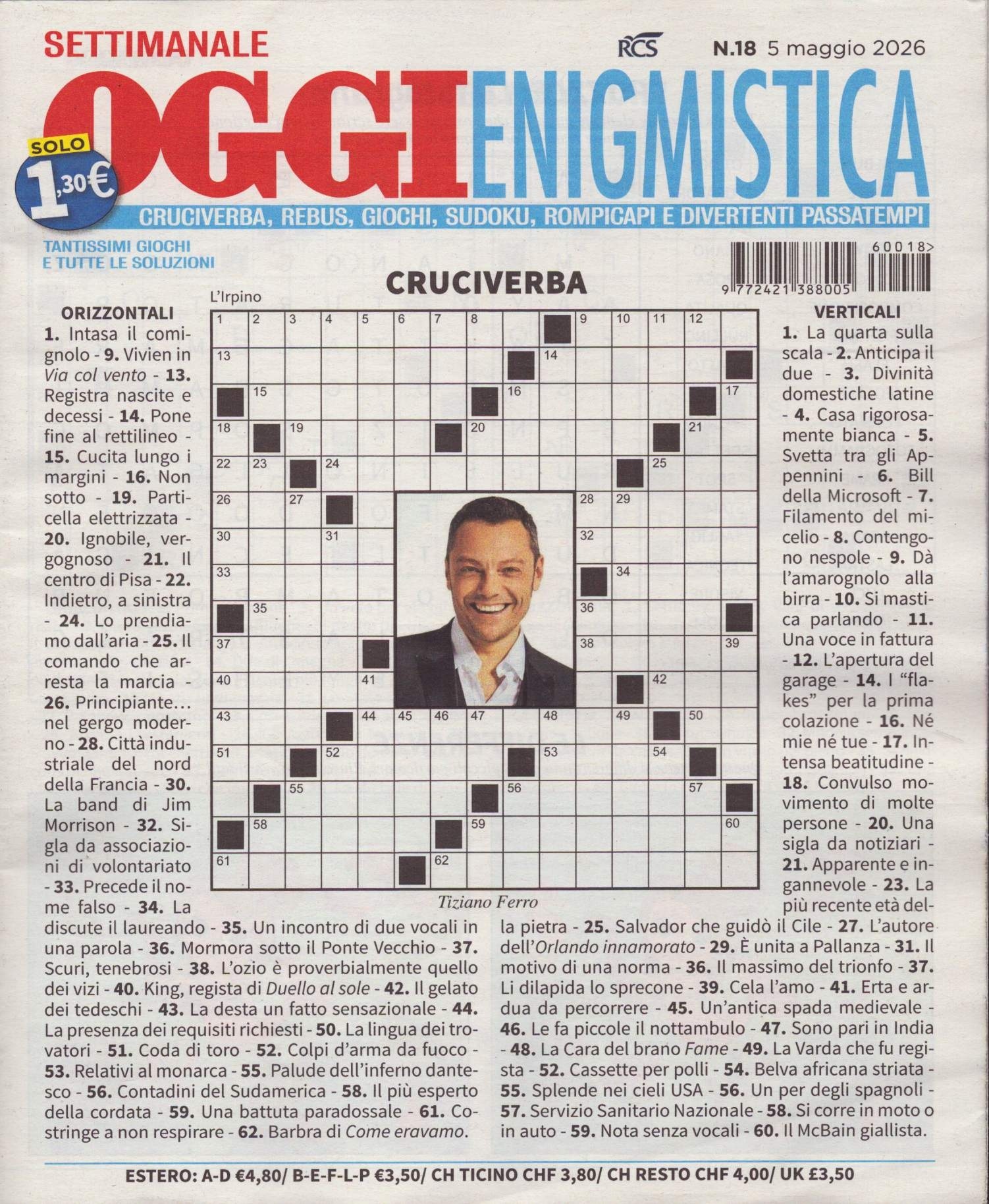 OGGI ENIGMISTICA 18/2026