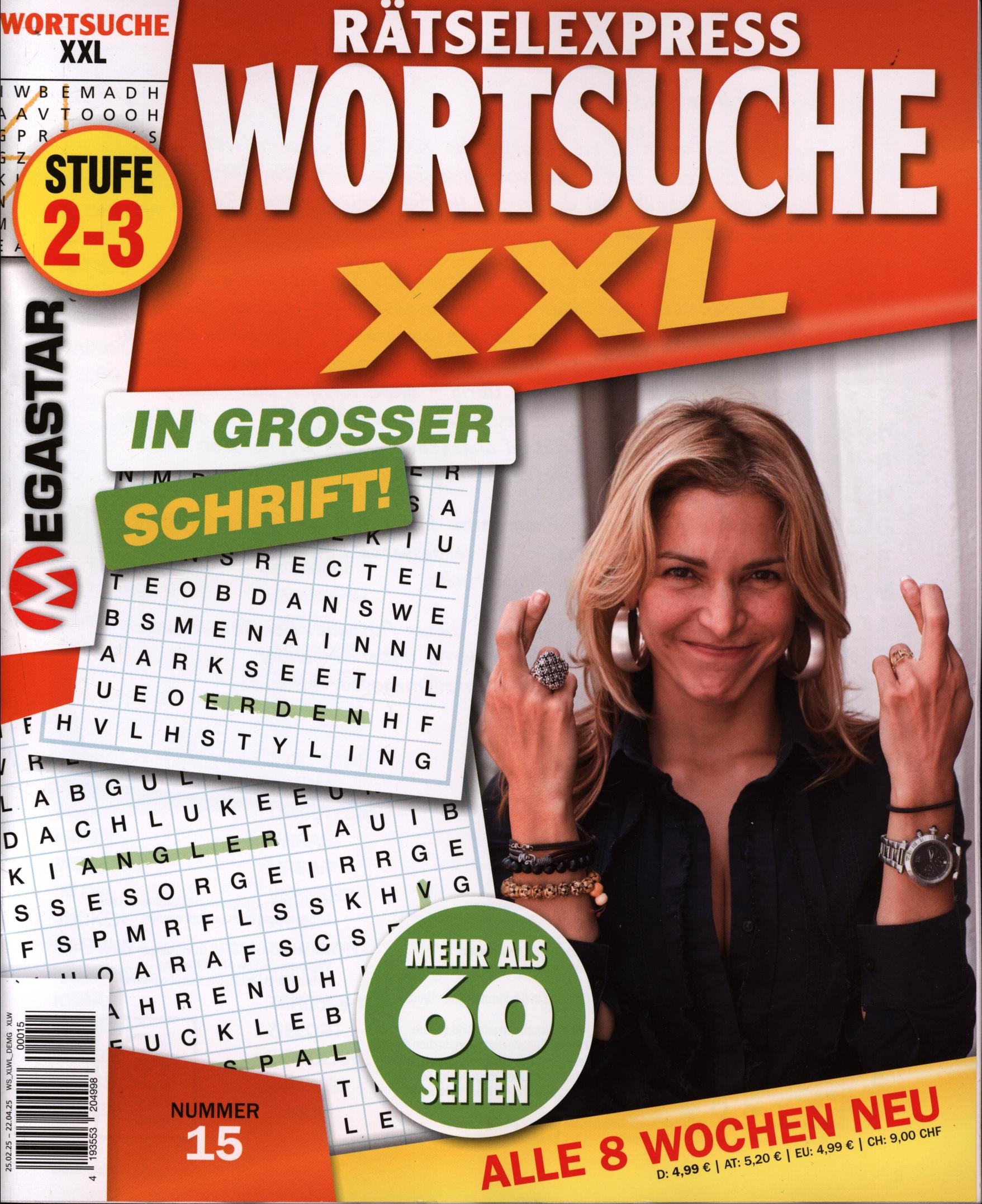 Wortsuche XXL 15/2025