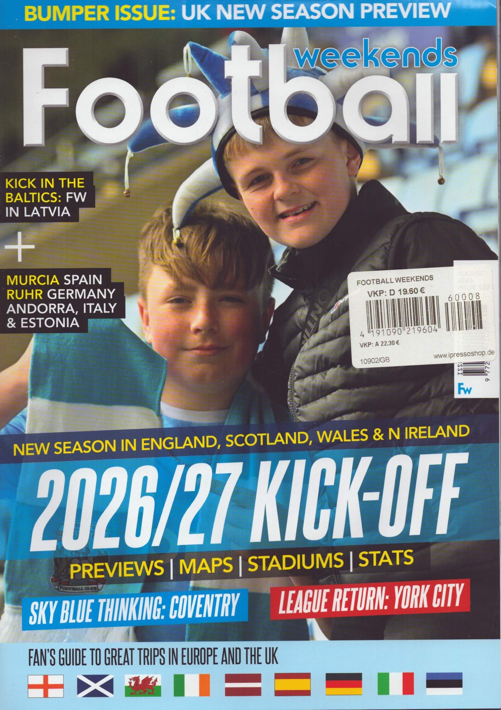 FOOTBALL WEEKENDS 8/2026