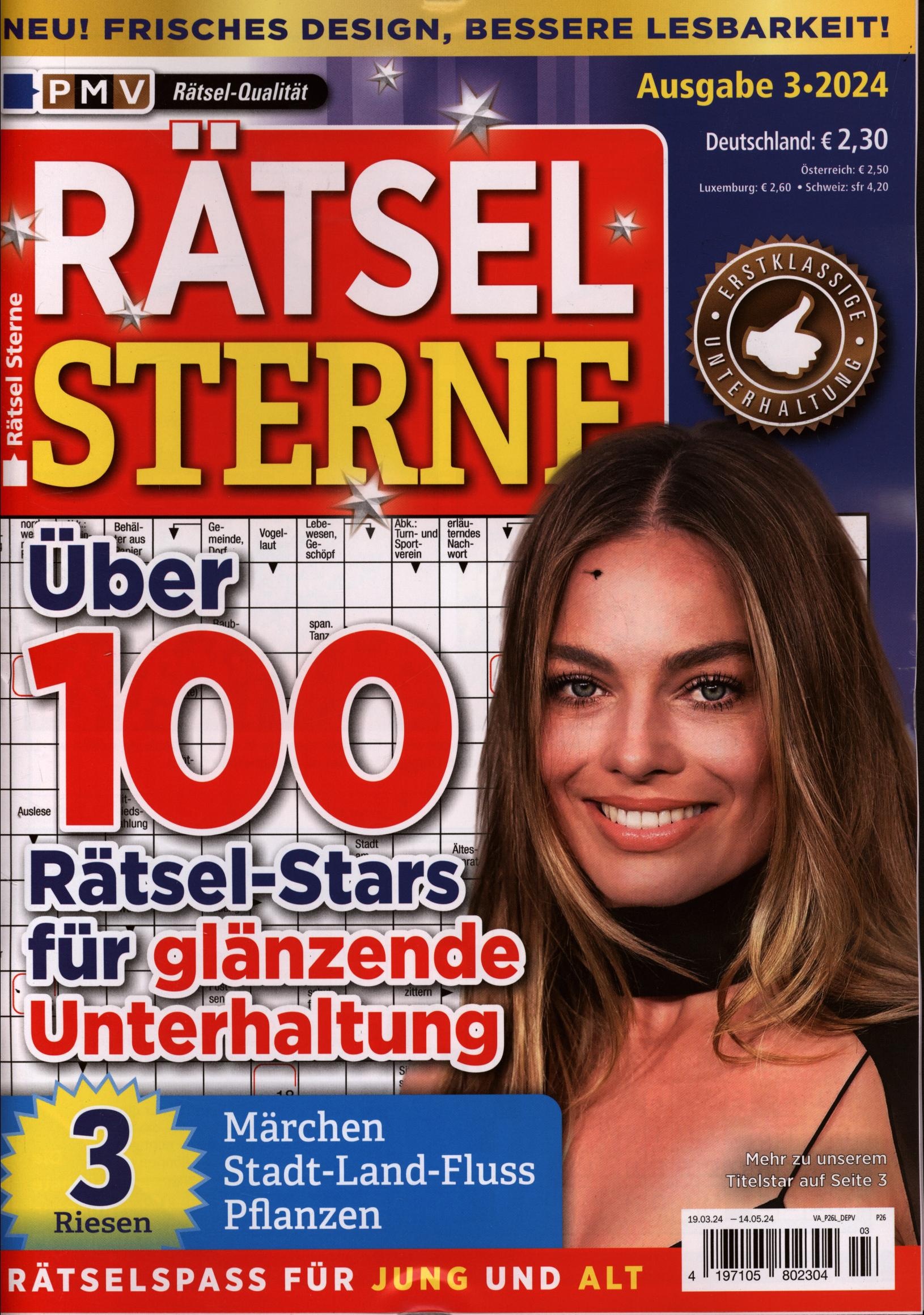 Rätsel Sterne 3/2024