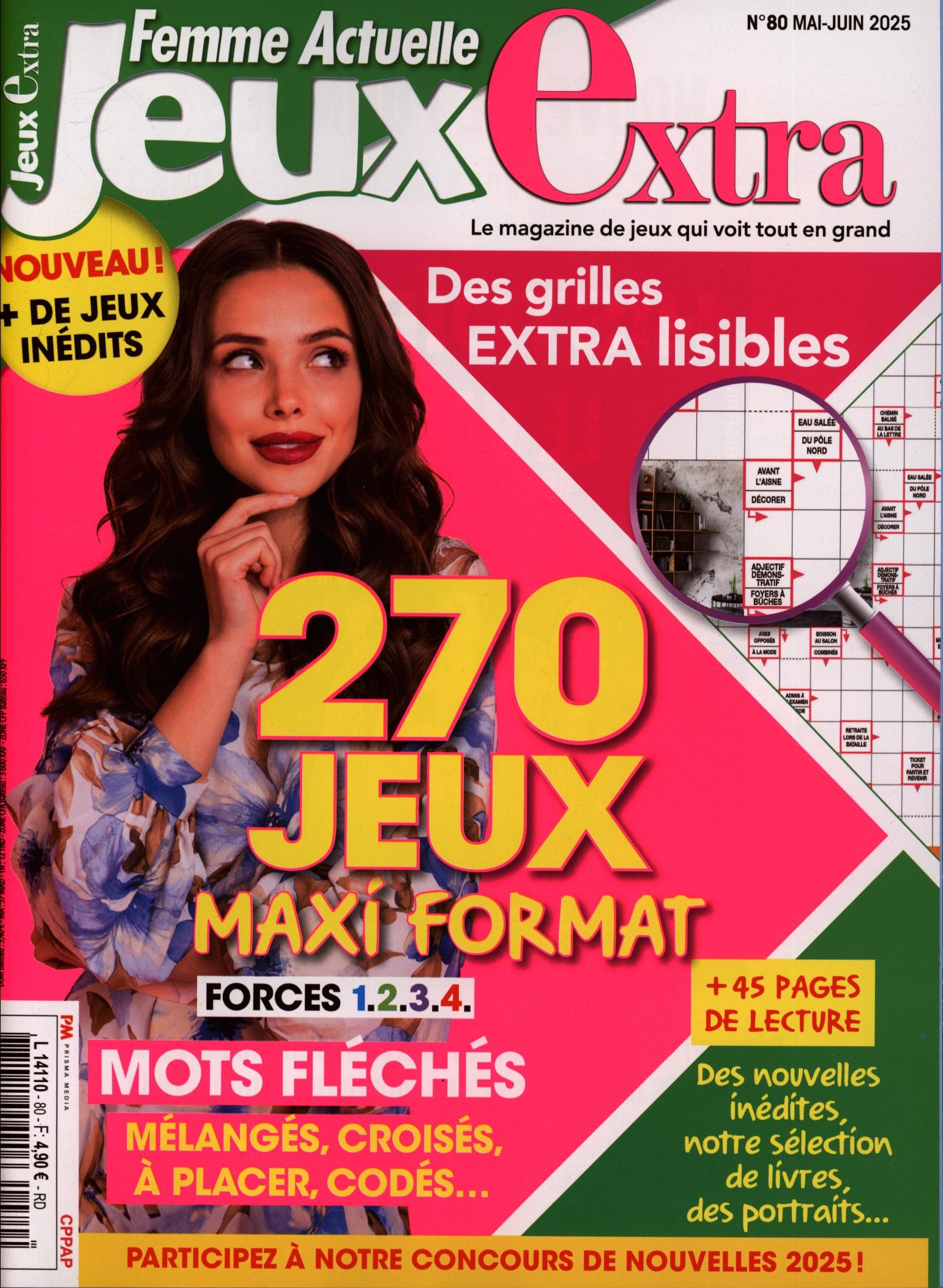Femme Actuelle Jeux extra 80/2025