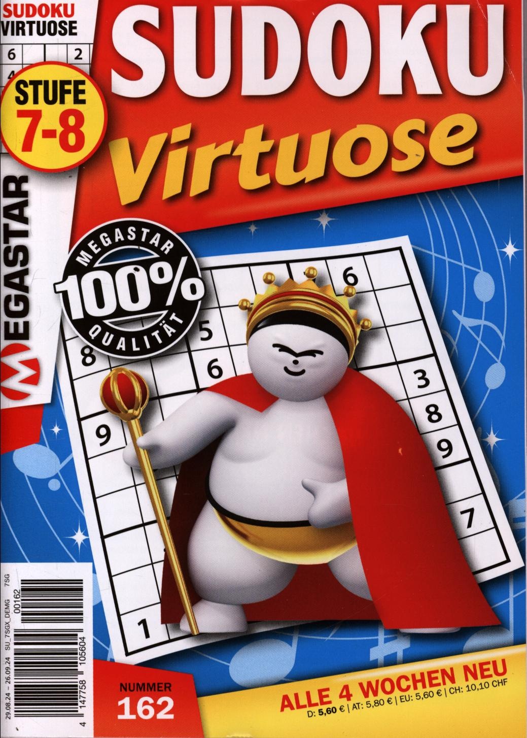 Sudoku Virtuose 162/2024