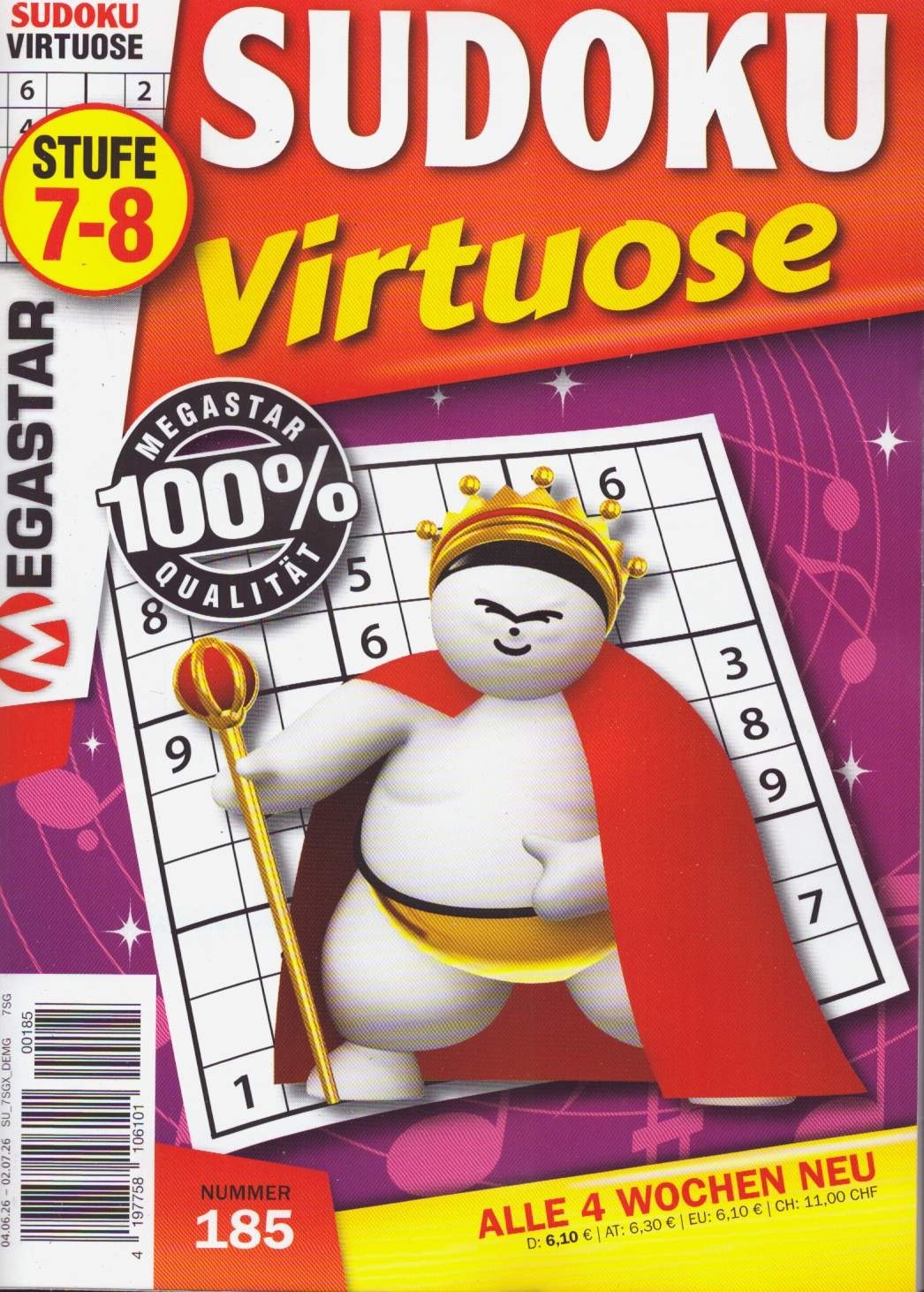Sudoku Virtuose 185/2026