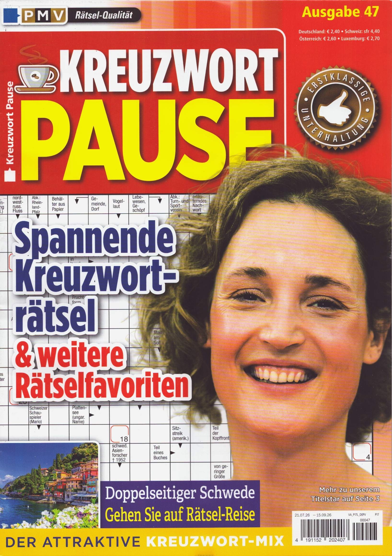 Kreuzwort Pause 47/2026