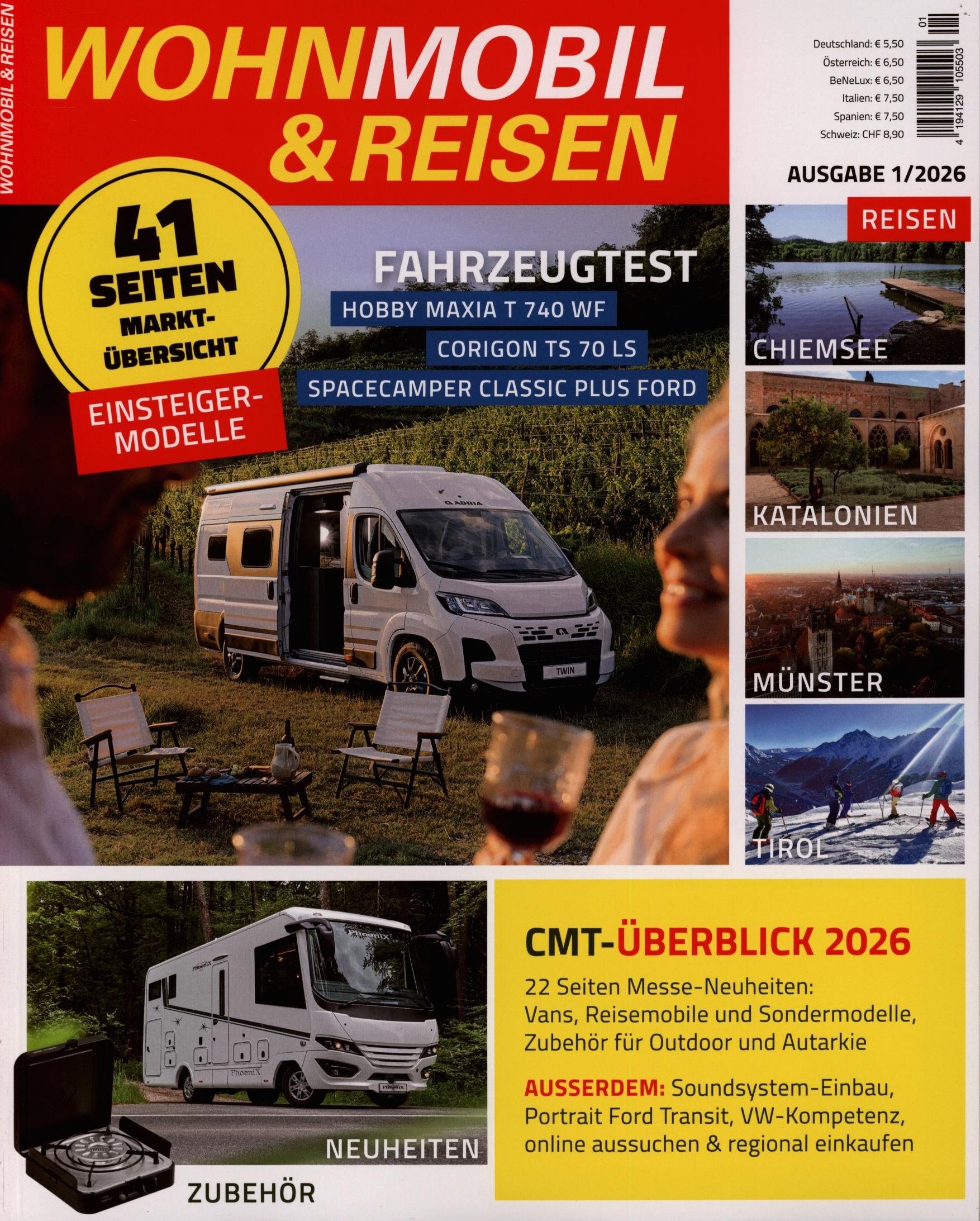 Wohnmobil & Reisen 1/2026