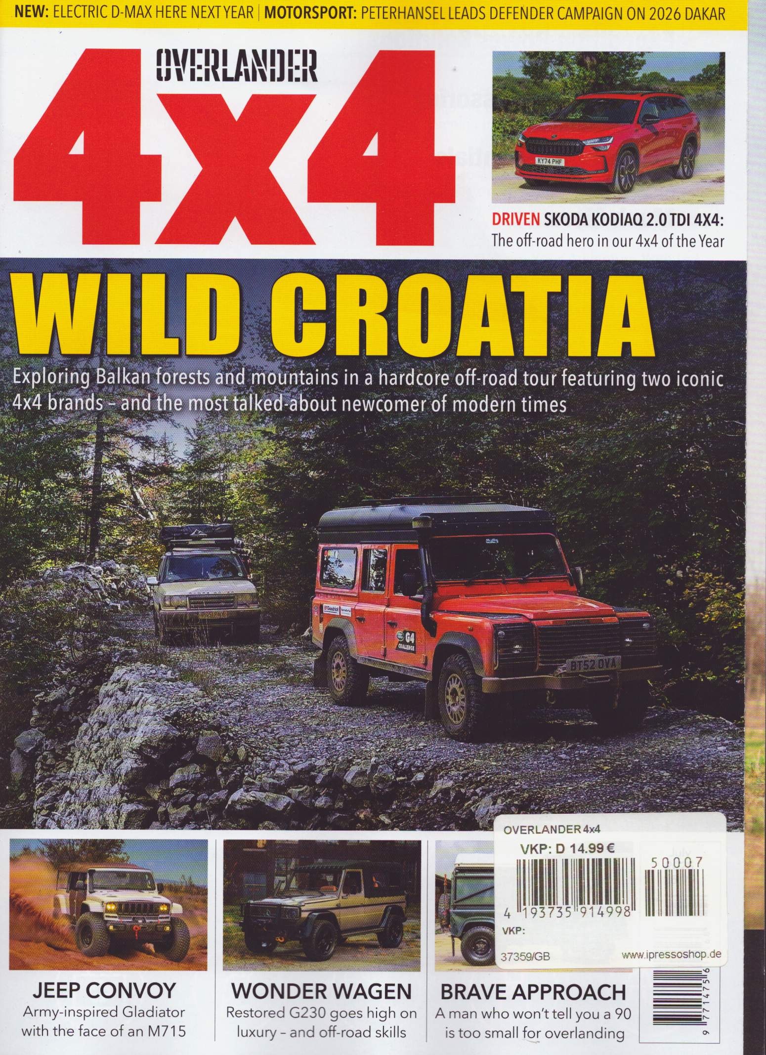 OVERLANDER 4x4 7/2025