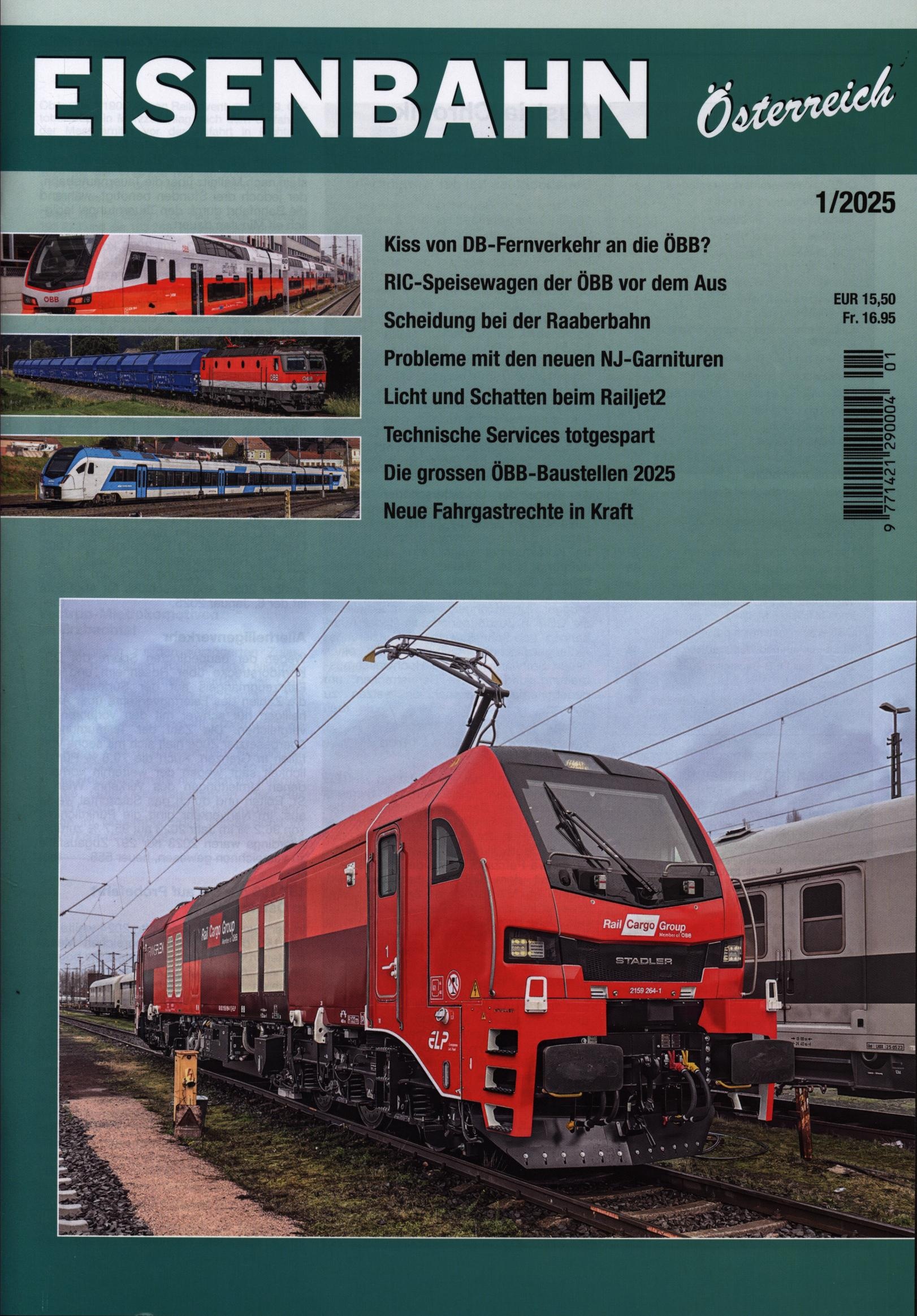 Eisenbahn Österreich 1/2025