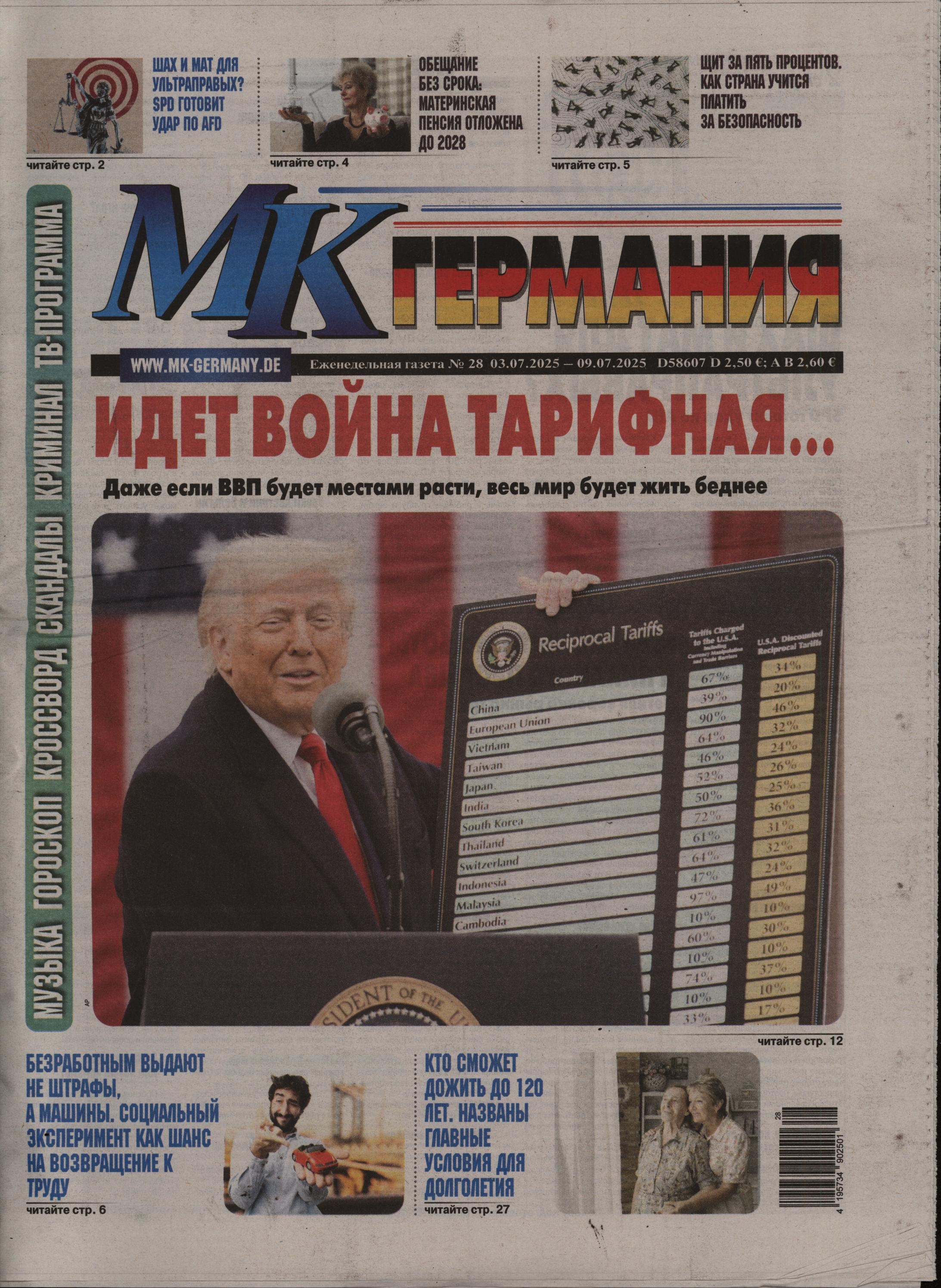 MK GERMANIJA 28/2025