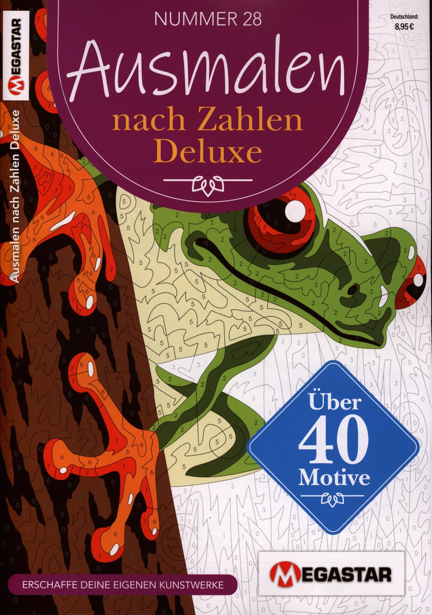 Ausmalen nach Zahlen delux 28/2025