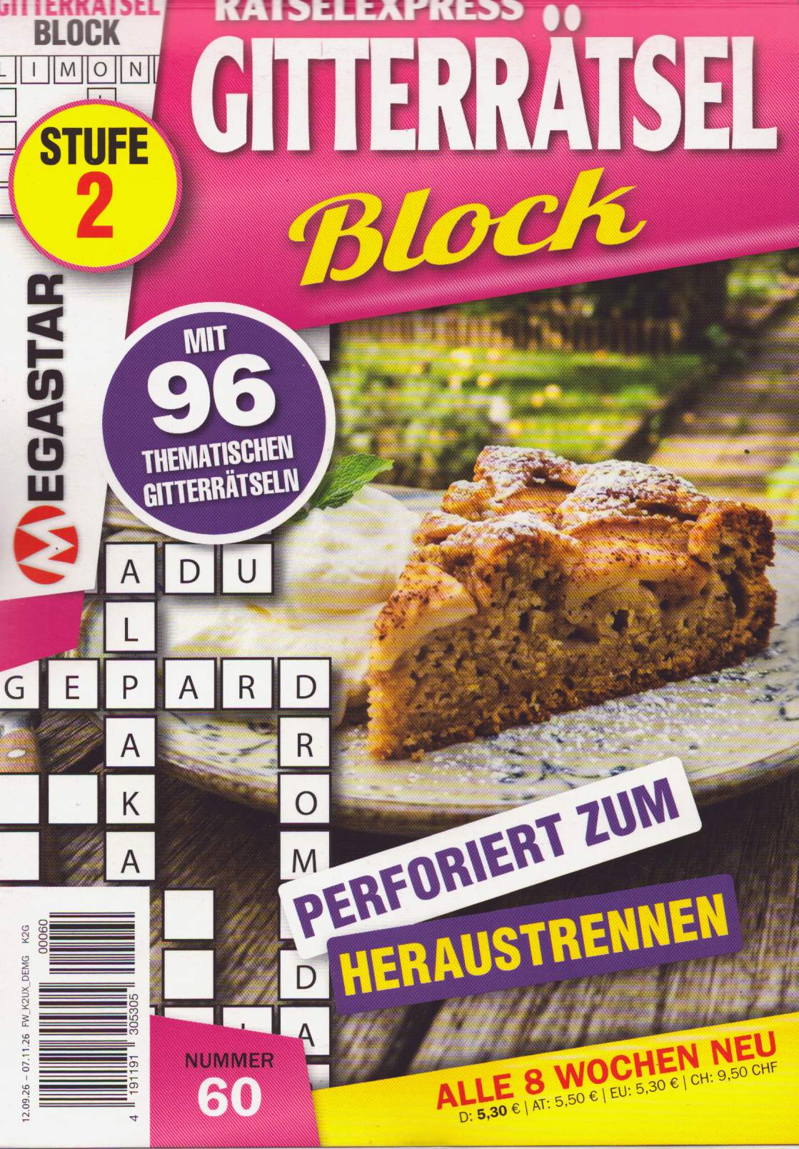 Rätselexpress Gitterrätsel Block 60/2026