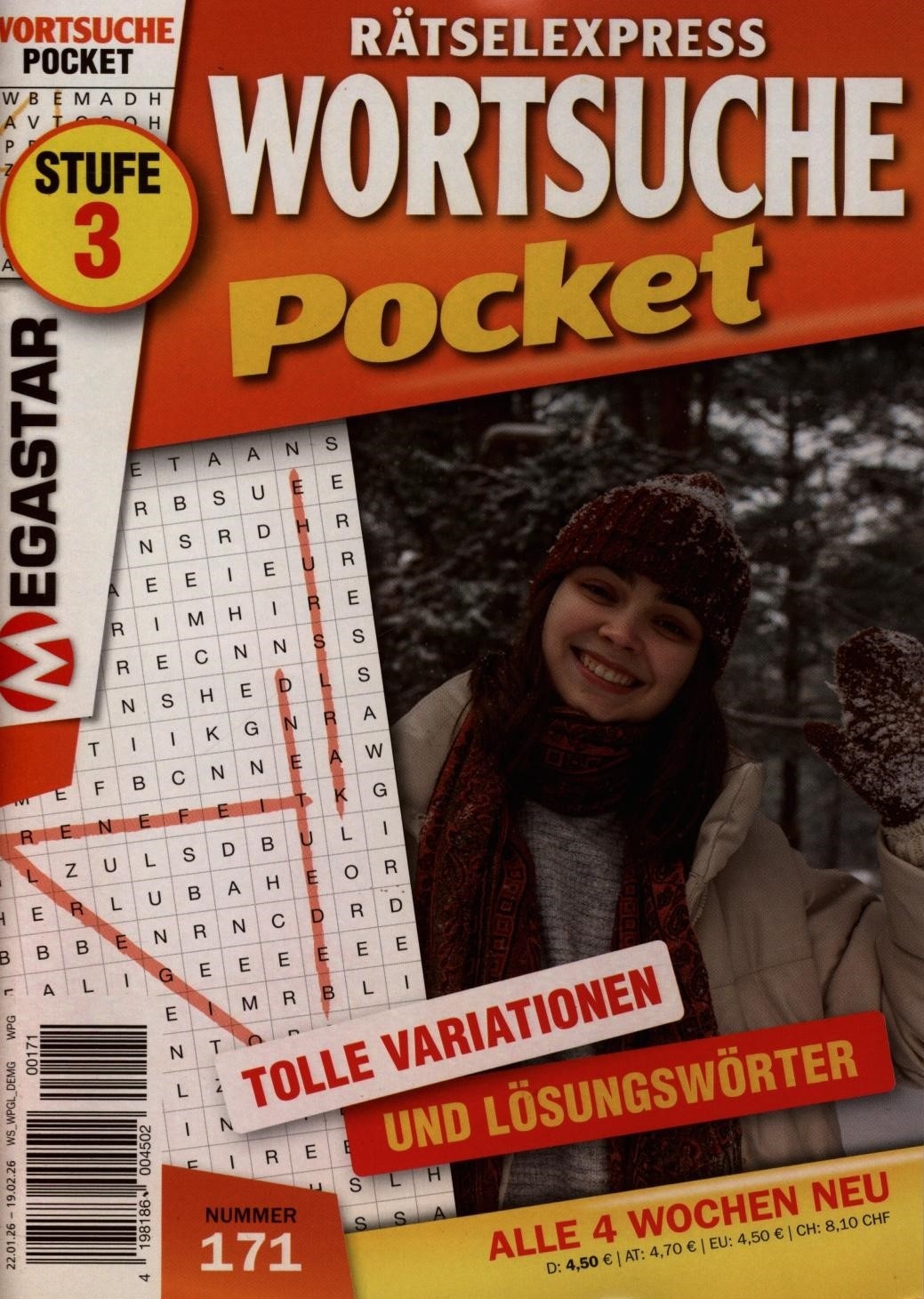 Rätselex. Wortsuche Pocket 171/2026