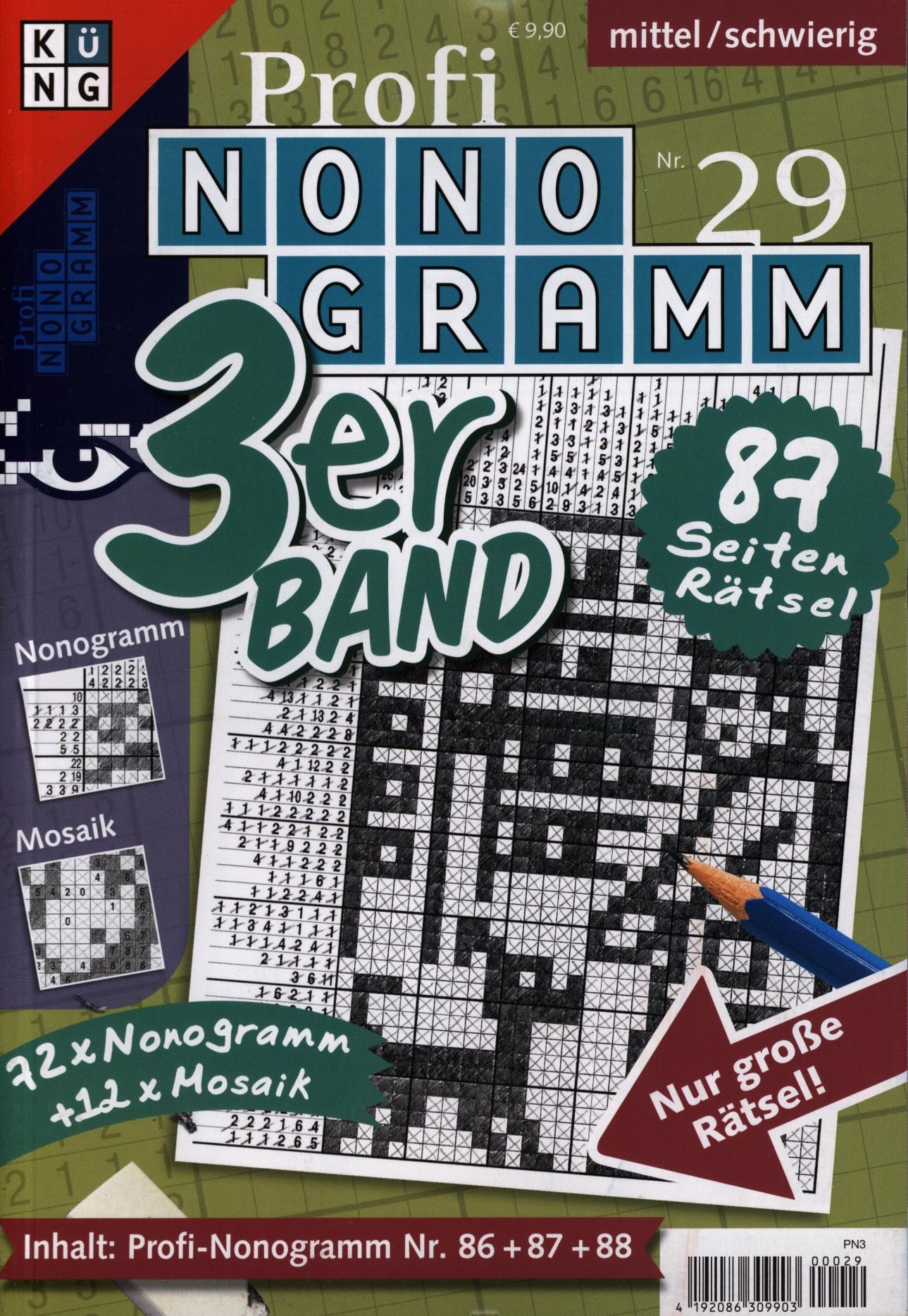 Profi Nonogramm 3-er Band 29/2025