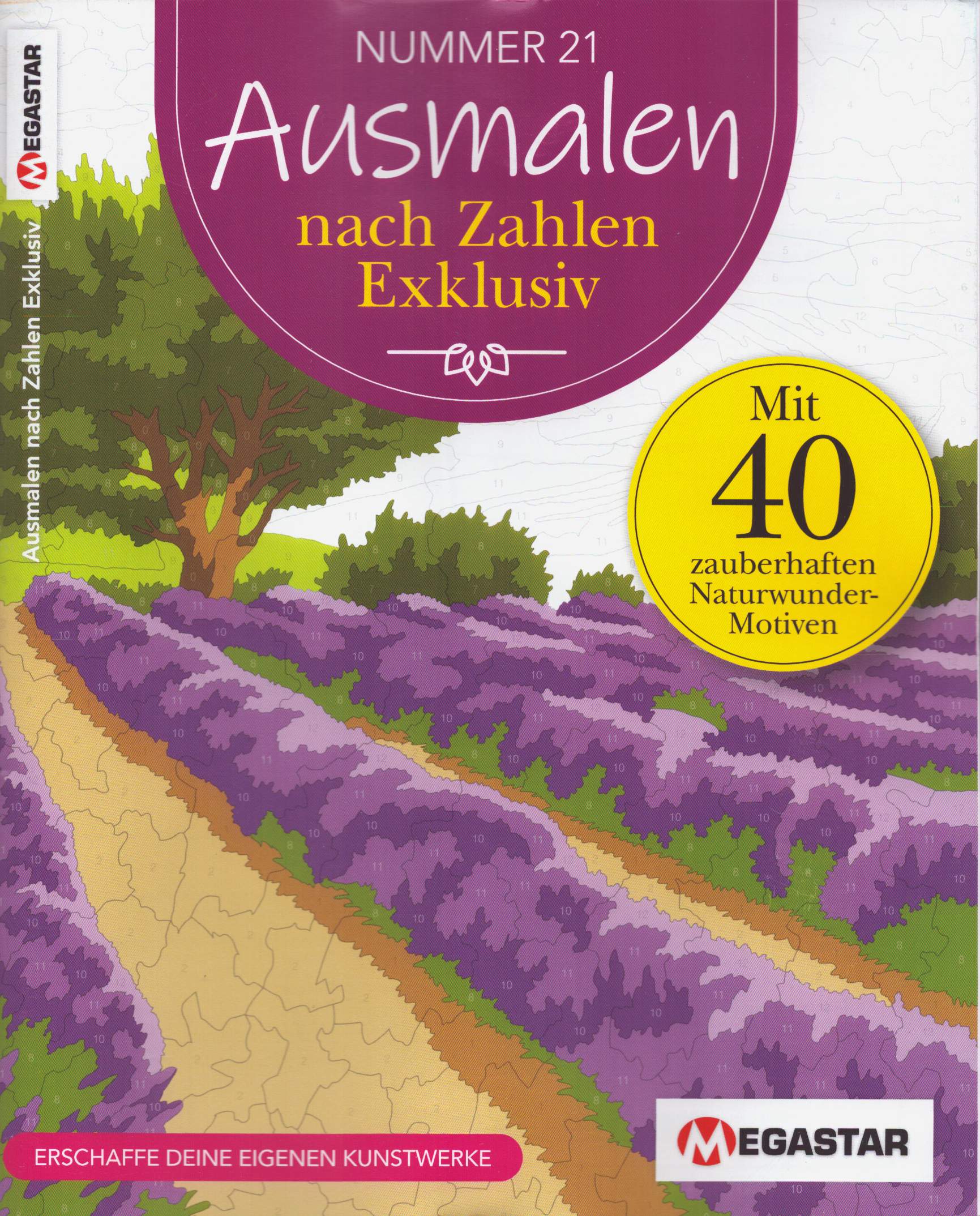 Ausmalen nach Zahlen Exklusiv 21/2026