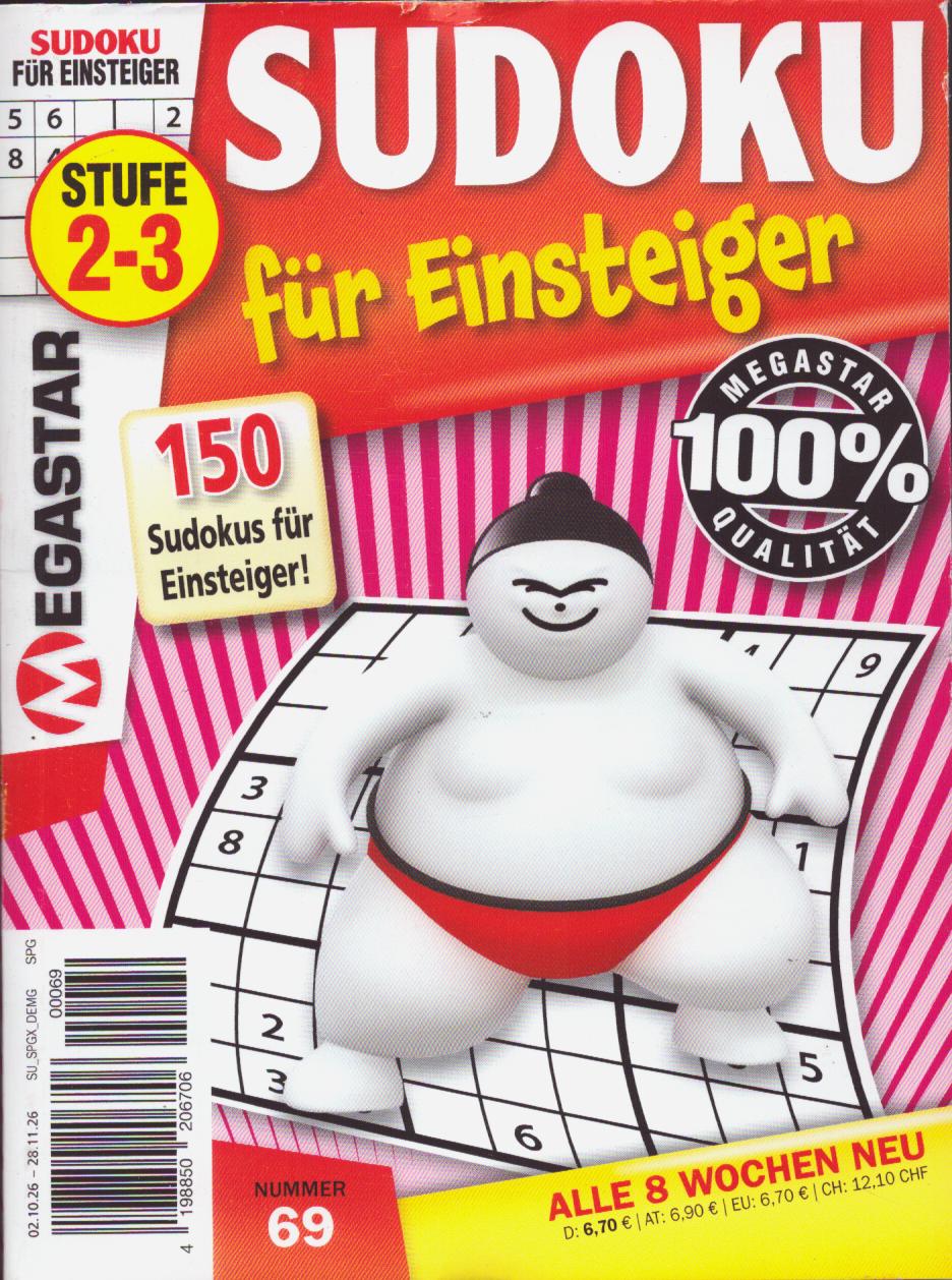 150 Sudoku für Einsteiger 69/2026