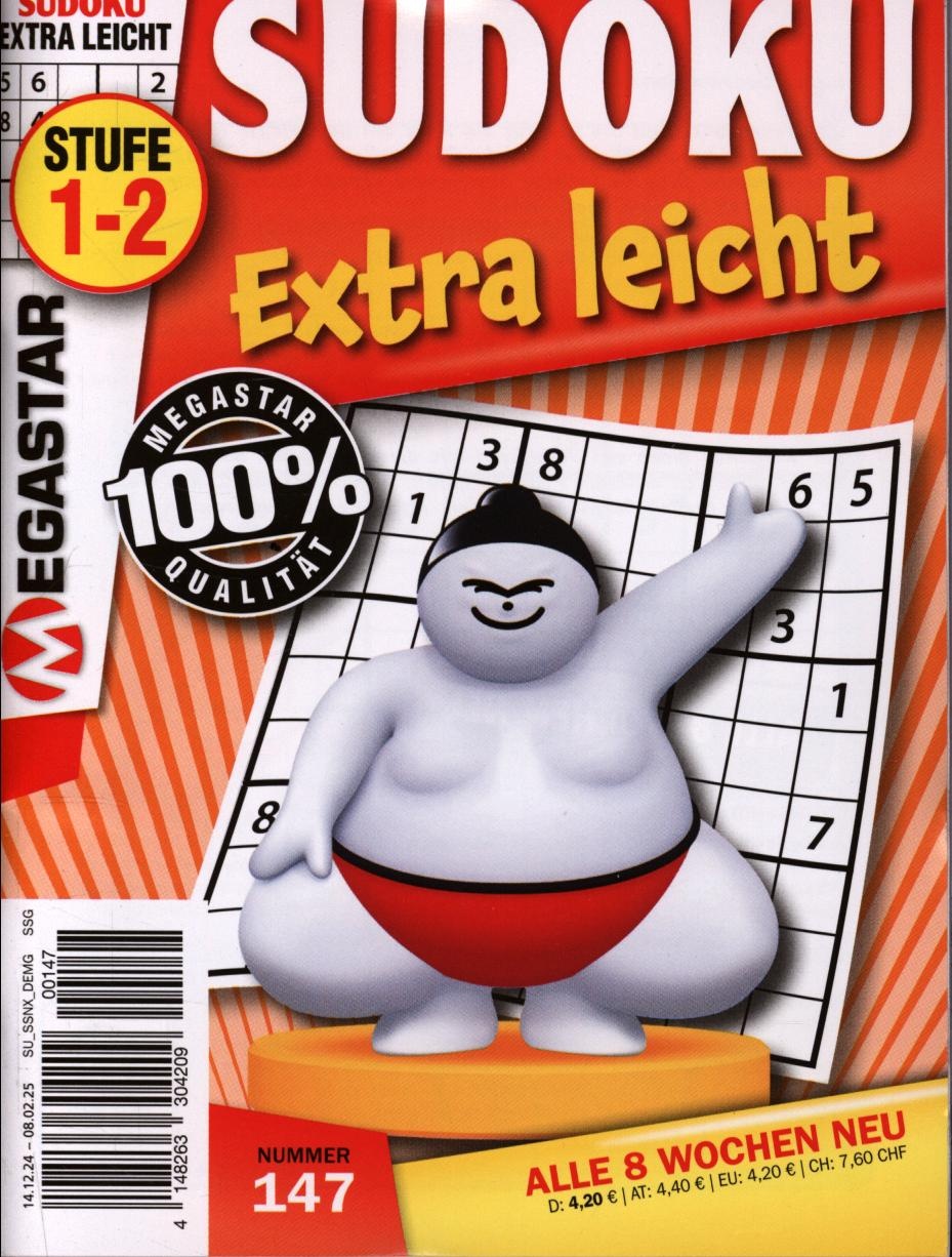 Sudoku Extra Leicht 147/2024