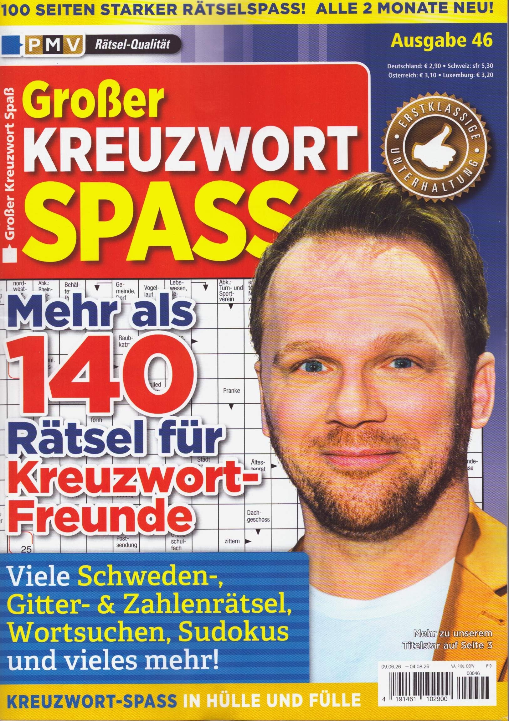 Großer Kreuzwort Spaß 46/2026
