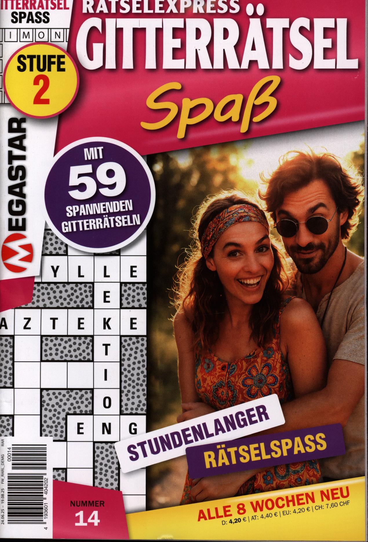 Gitterrätsel Spaß 14/2025