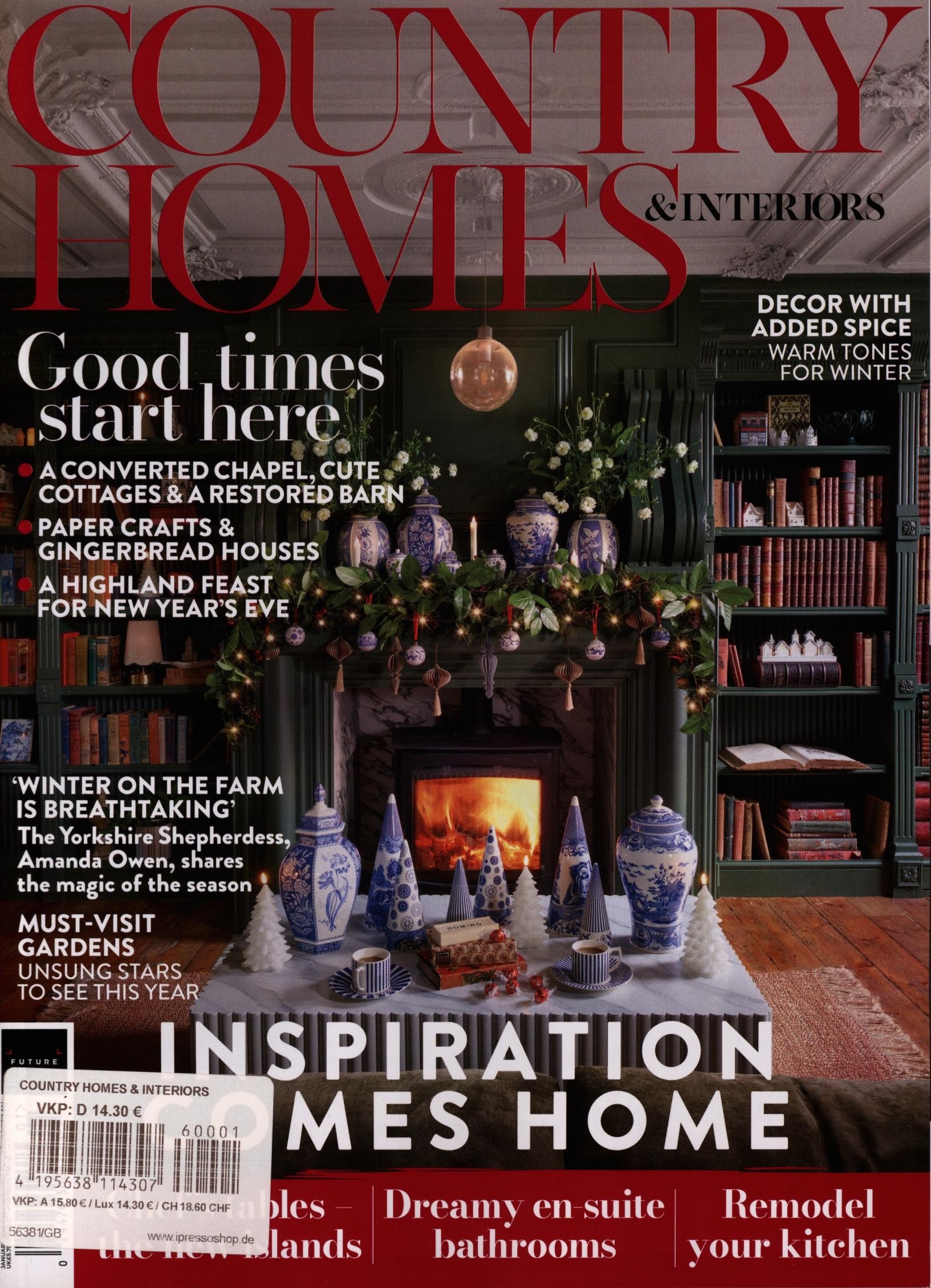 COUNTRY HOMES & INTERIORS 1/2026