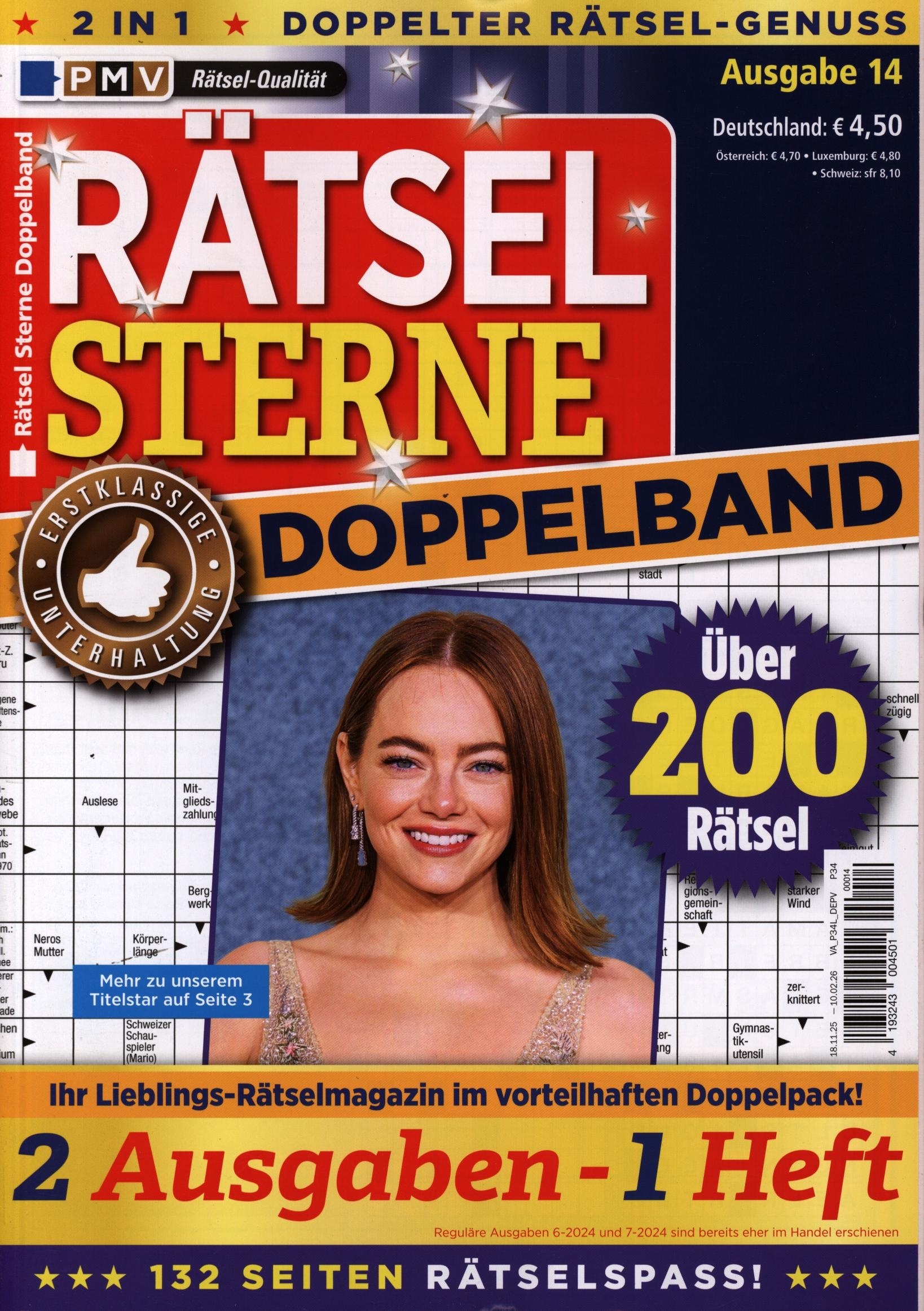Rätsel Sterne Doppelband 14/2025