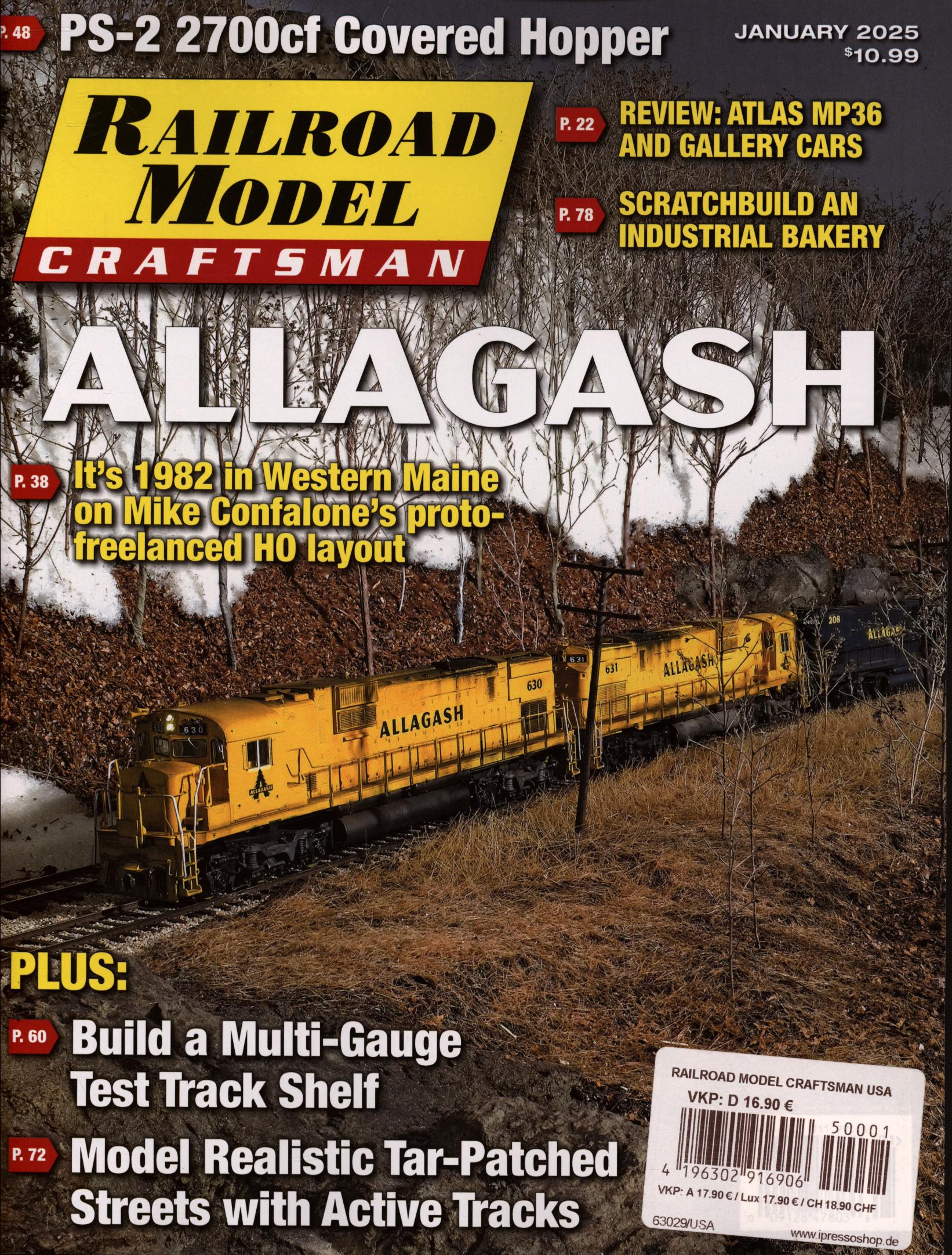 RAILROAD MODEL CRAFTSMAN 1/2025