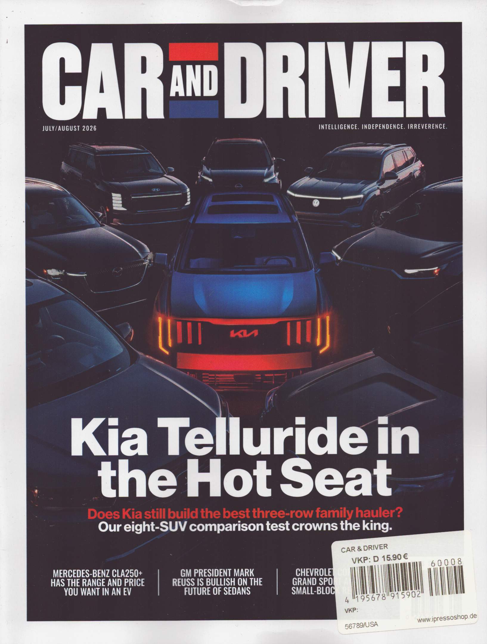 CAR AND DRIVER 8/2026