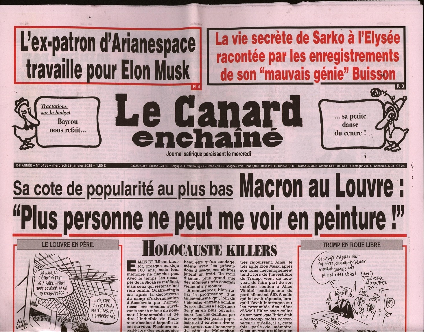 Le Canard enchaîné 5438/2025