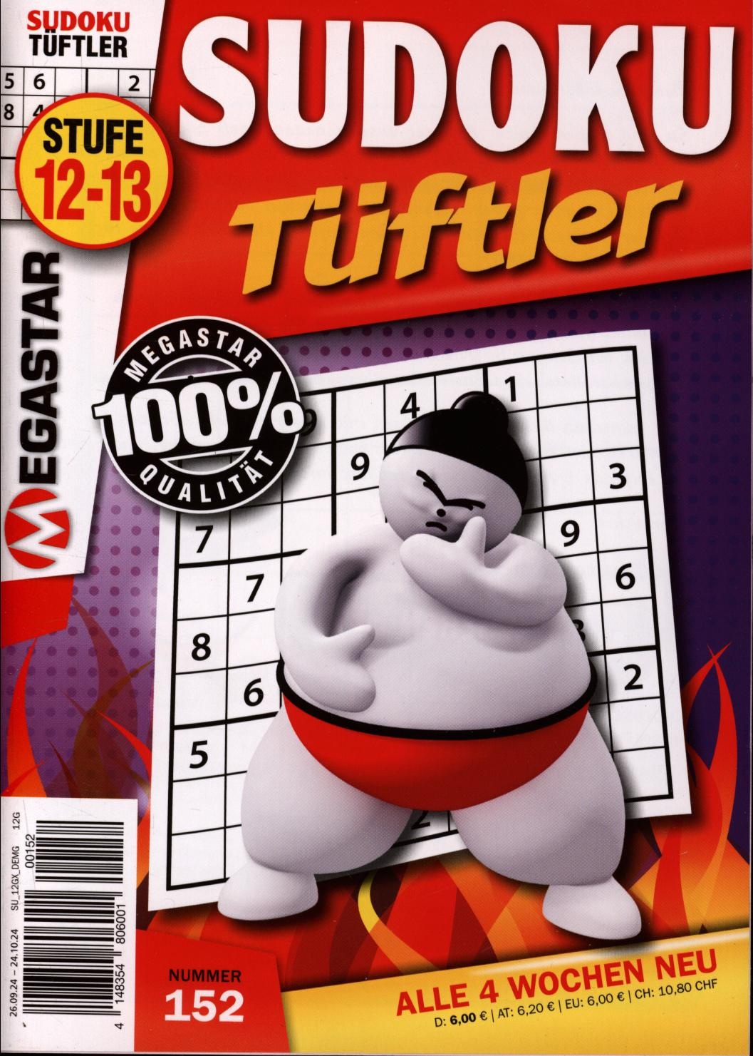 Sudoku Tüftler 152/2024