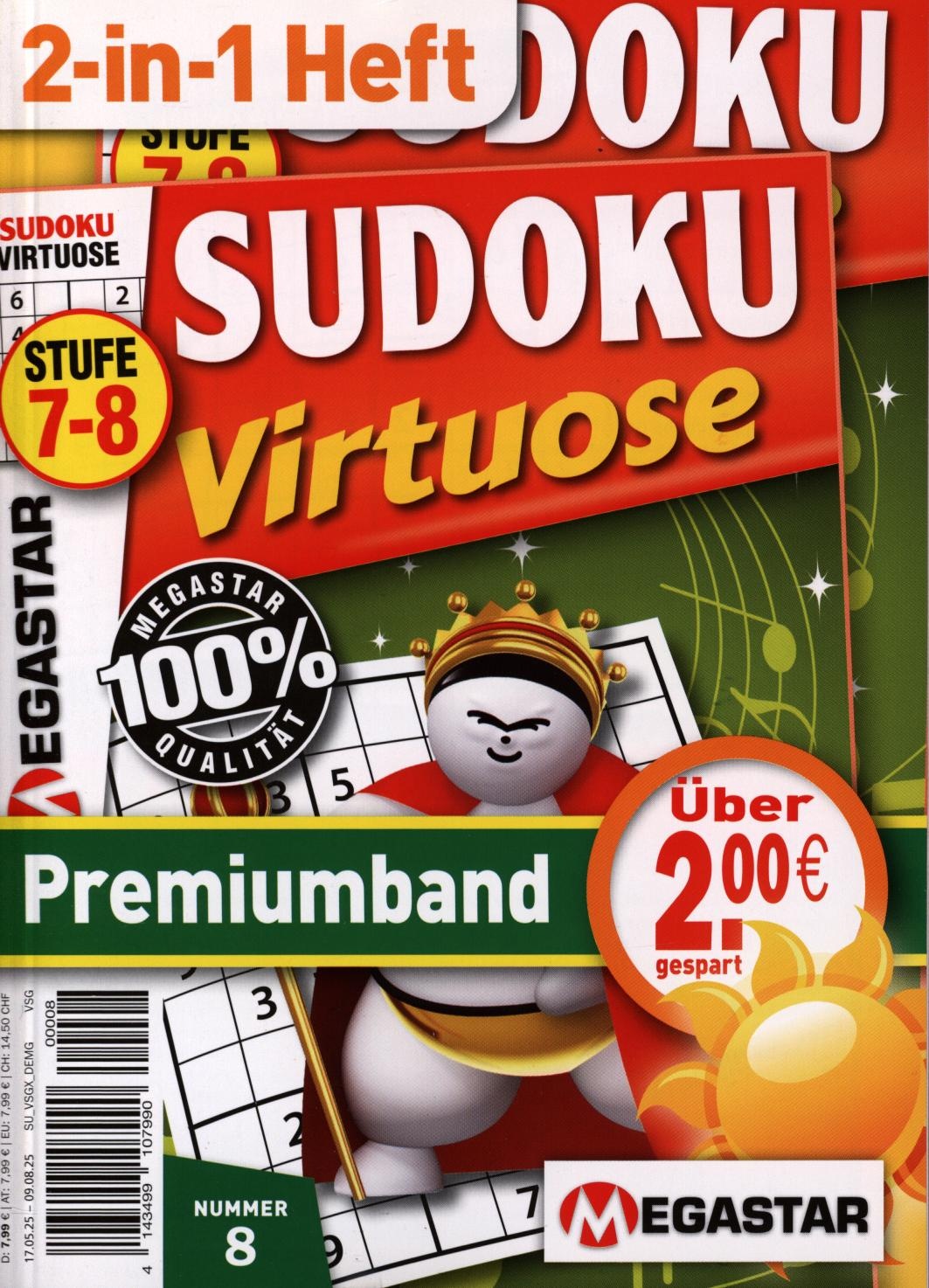 Sudoku Virtuose PB 8/2025