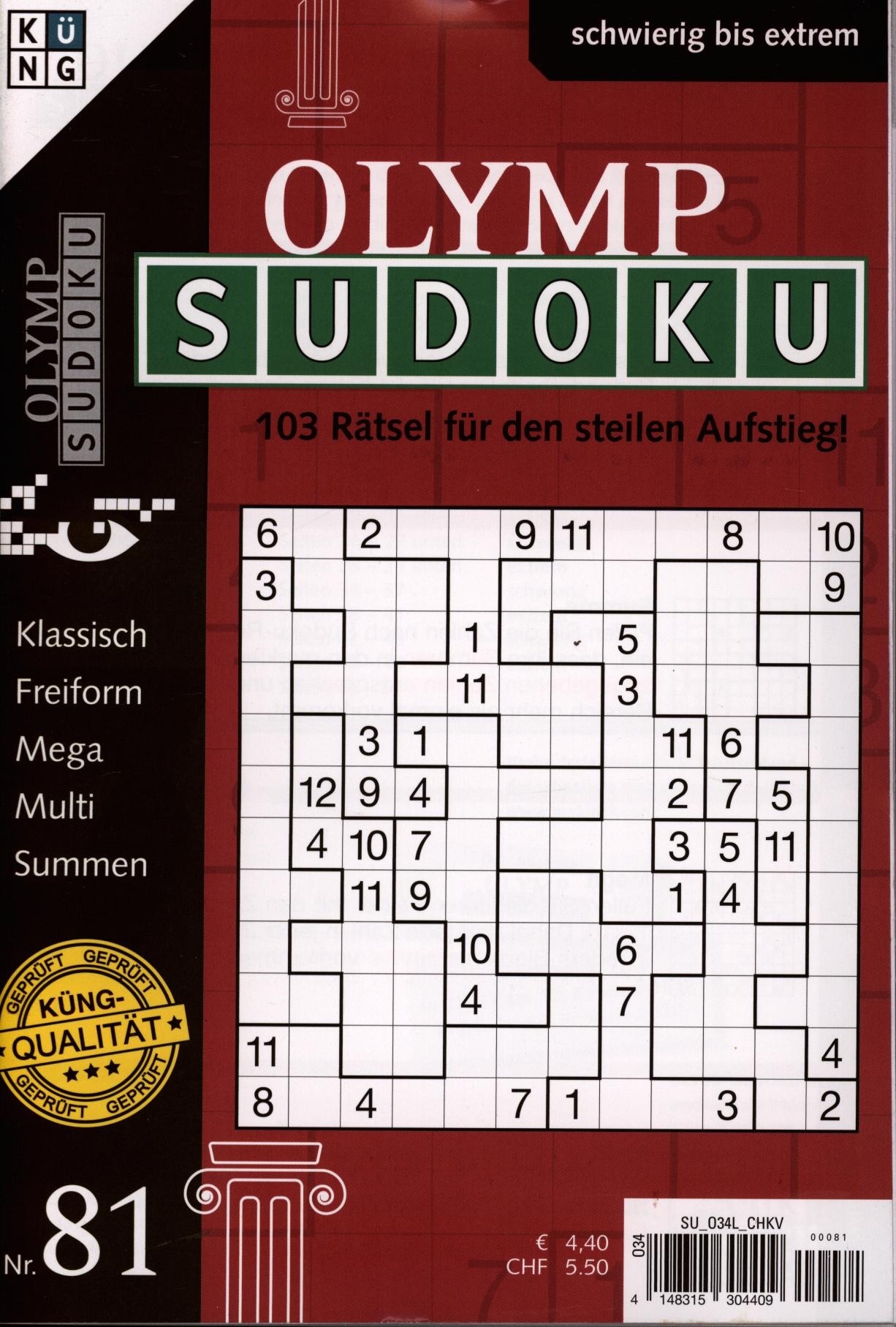 Olymp Sudoku 81/2026