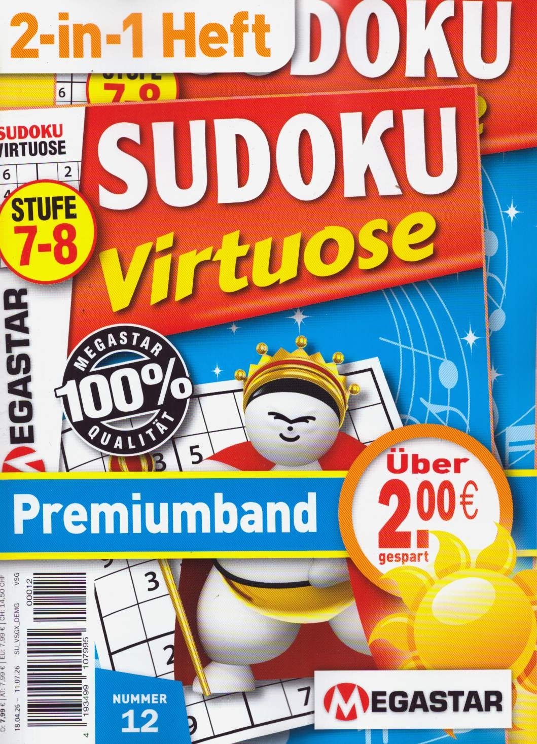 Sudoku Virtuose PB 12/2026
