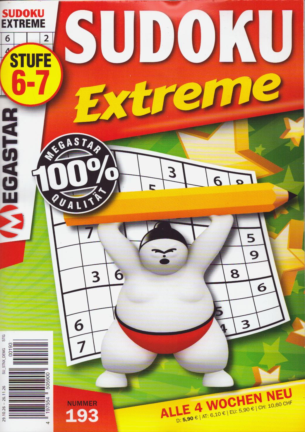 Sudoku Extreme 193/2026