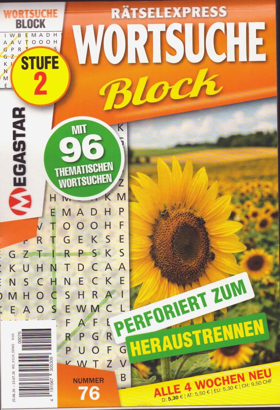 Rätselex. Wortsuche Block 76/2026
