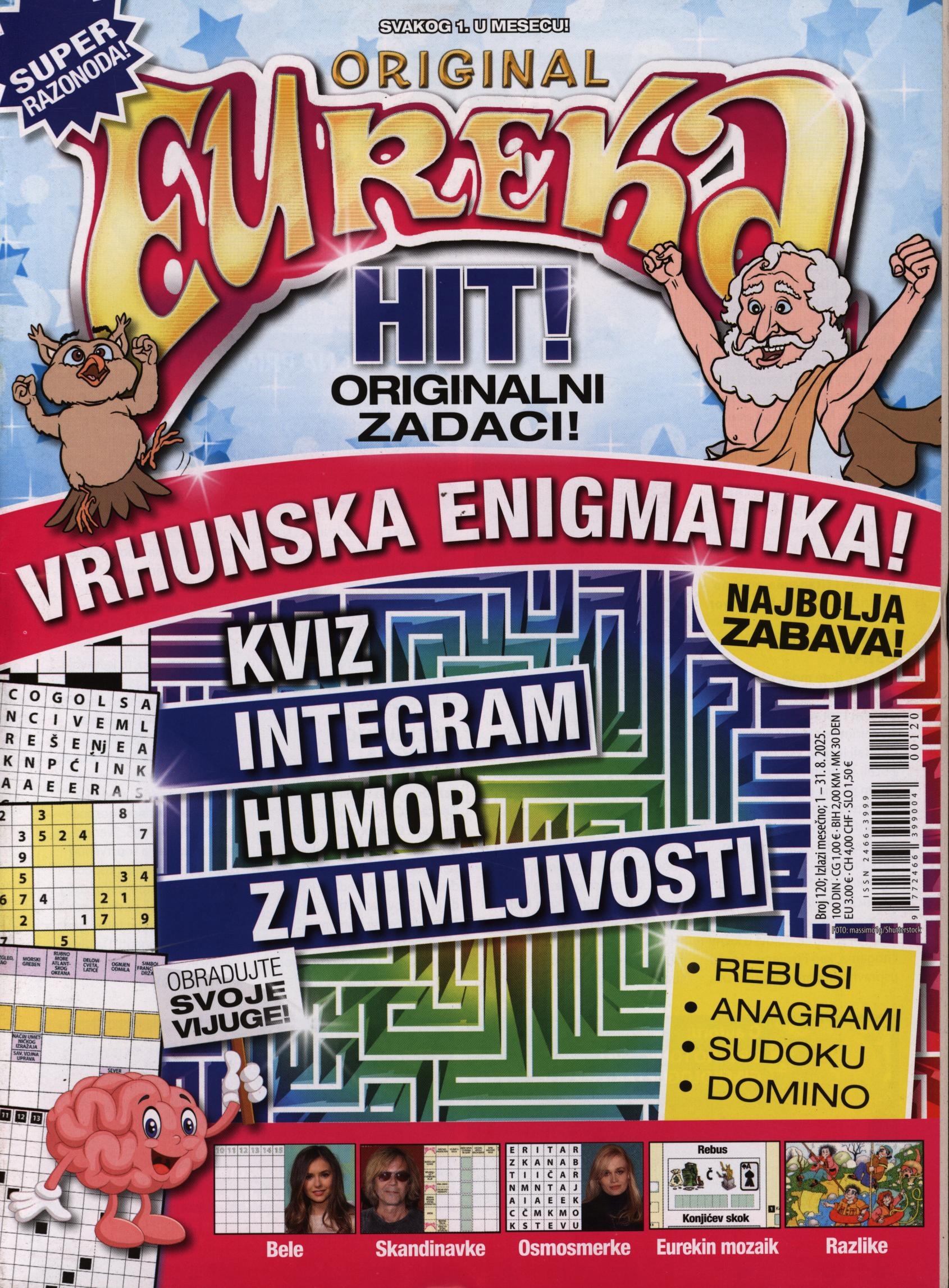 ORIGINAL EUREKA HIT! 120/2025