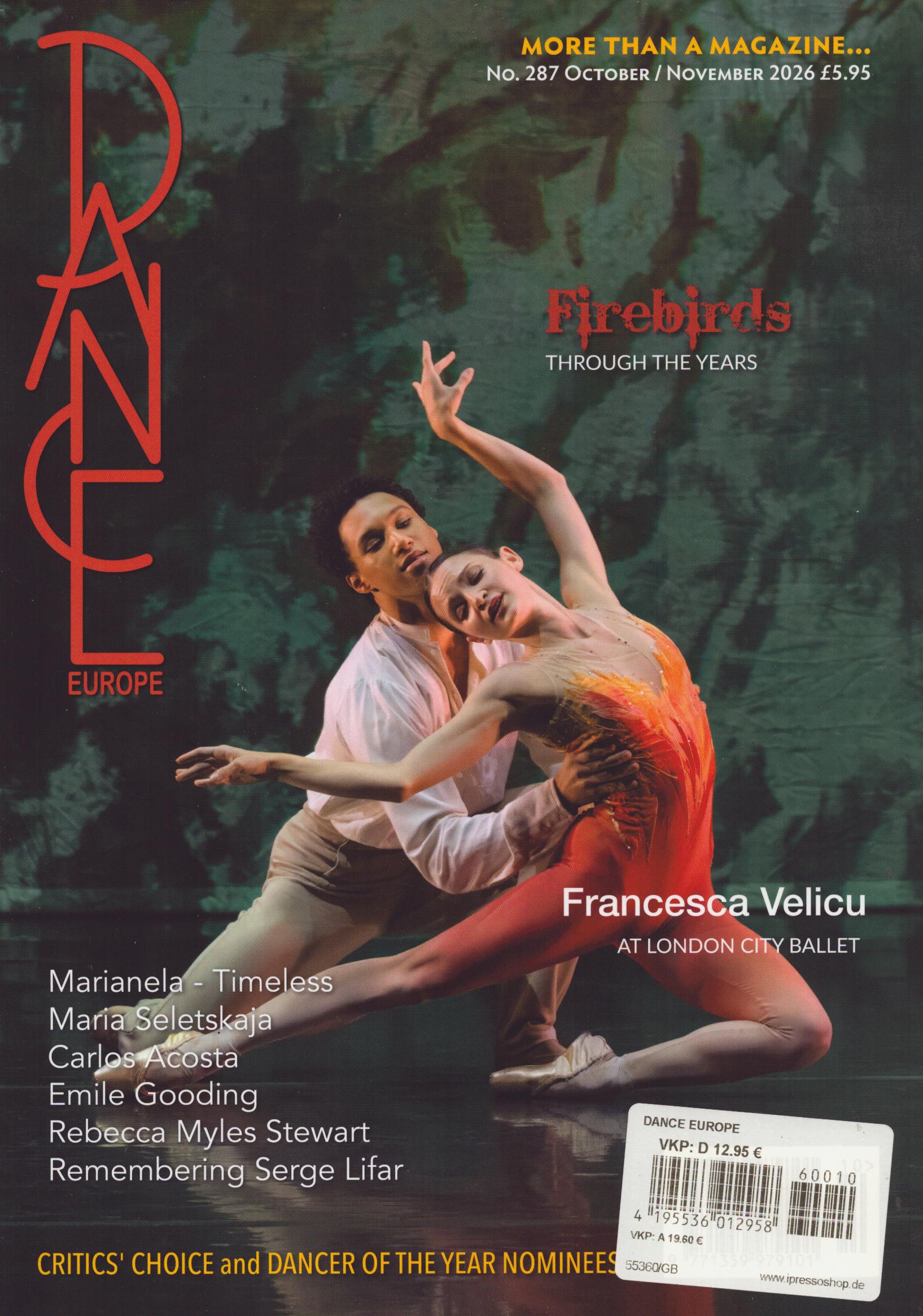 DANCE EUROPE 10/2026