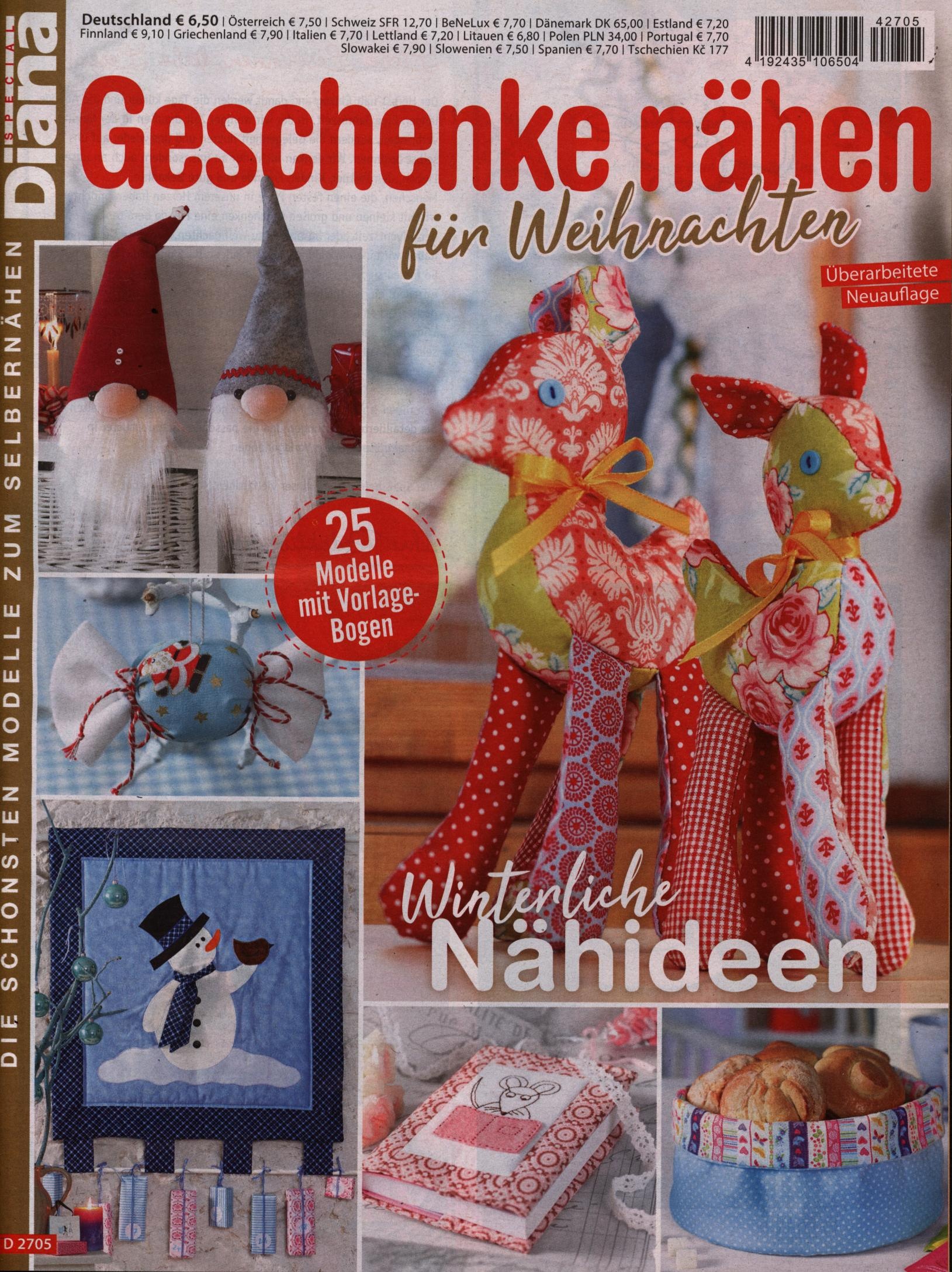 Diana Special – Geschenke nähen f. Weihnachten 705/2024