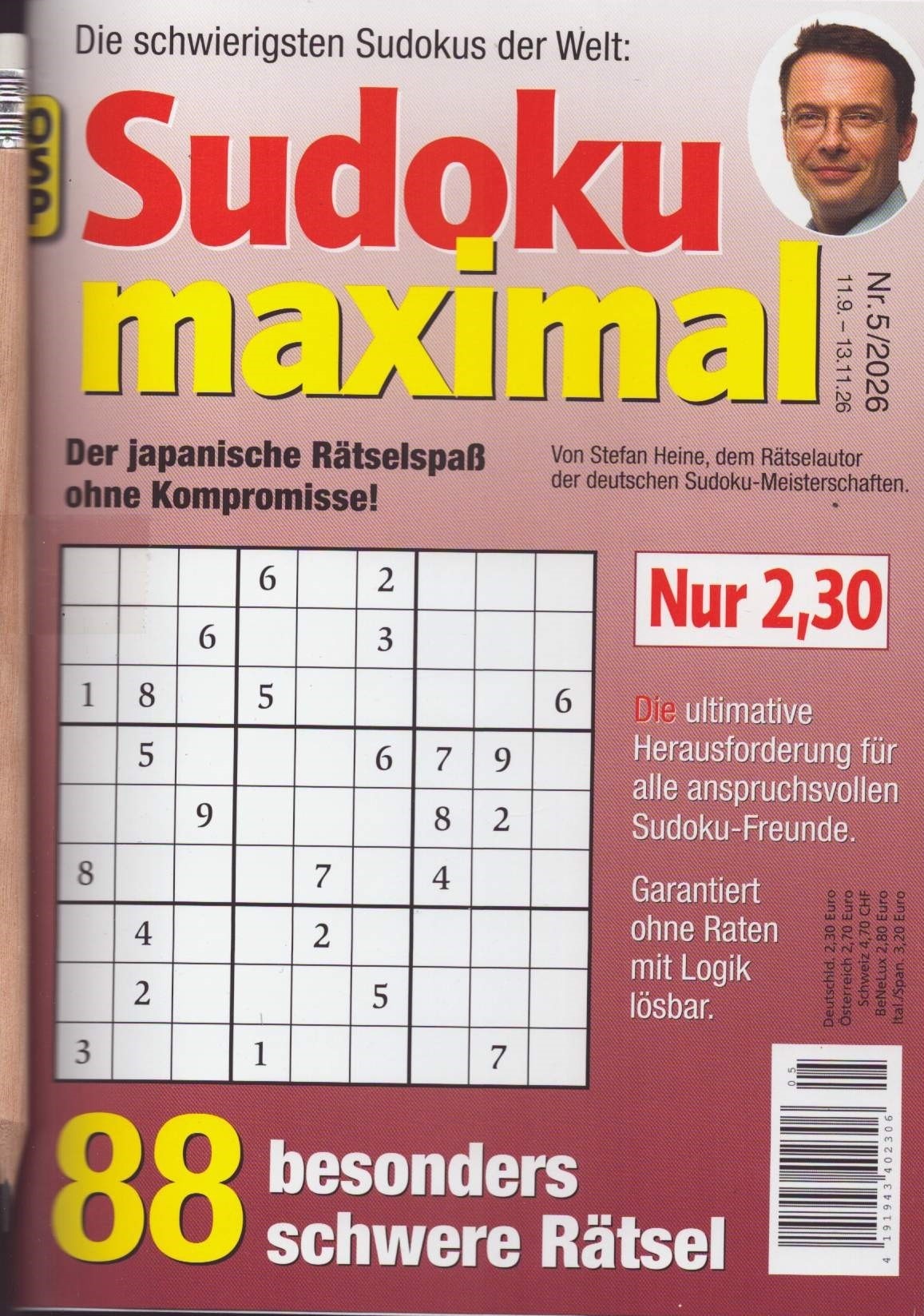 SUDOKU MAXIMAL! 5/2026