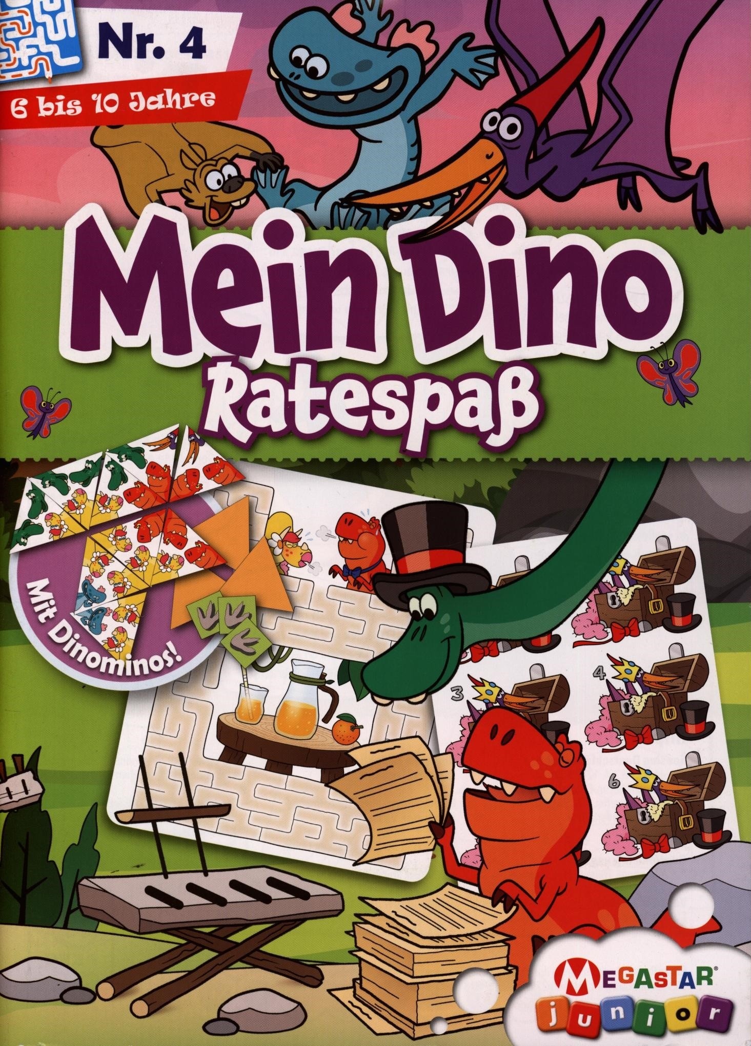 Mein Dino Ratespaß 4/2026