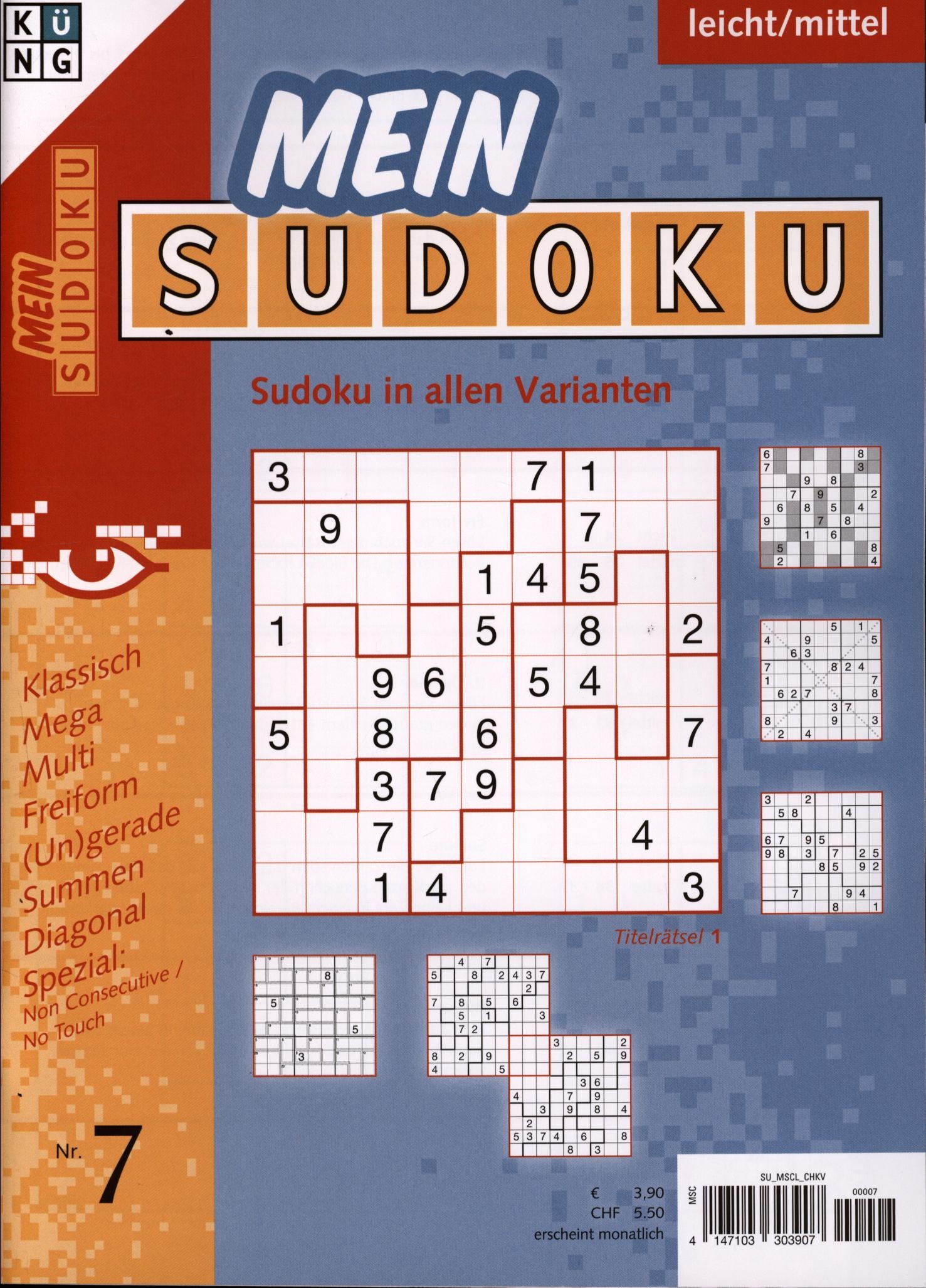 Mein Sudoku 7/2024