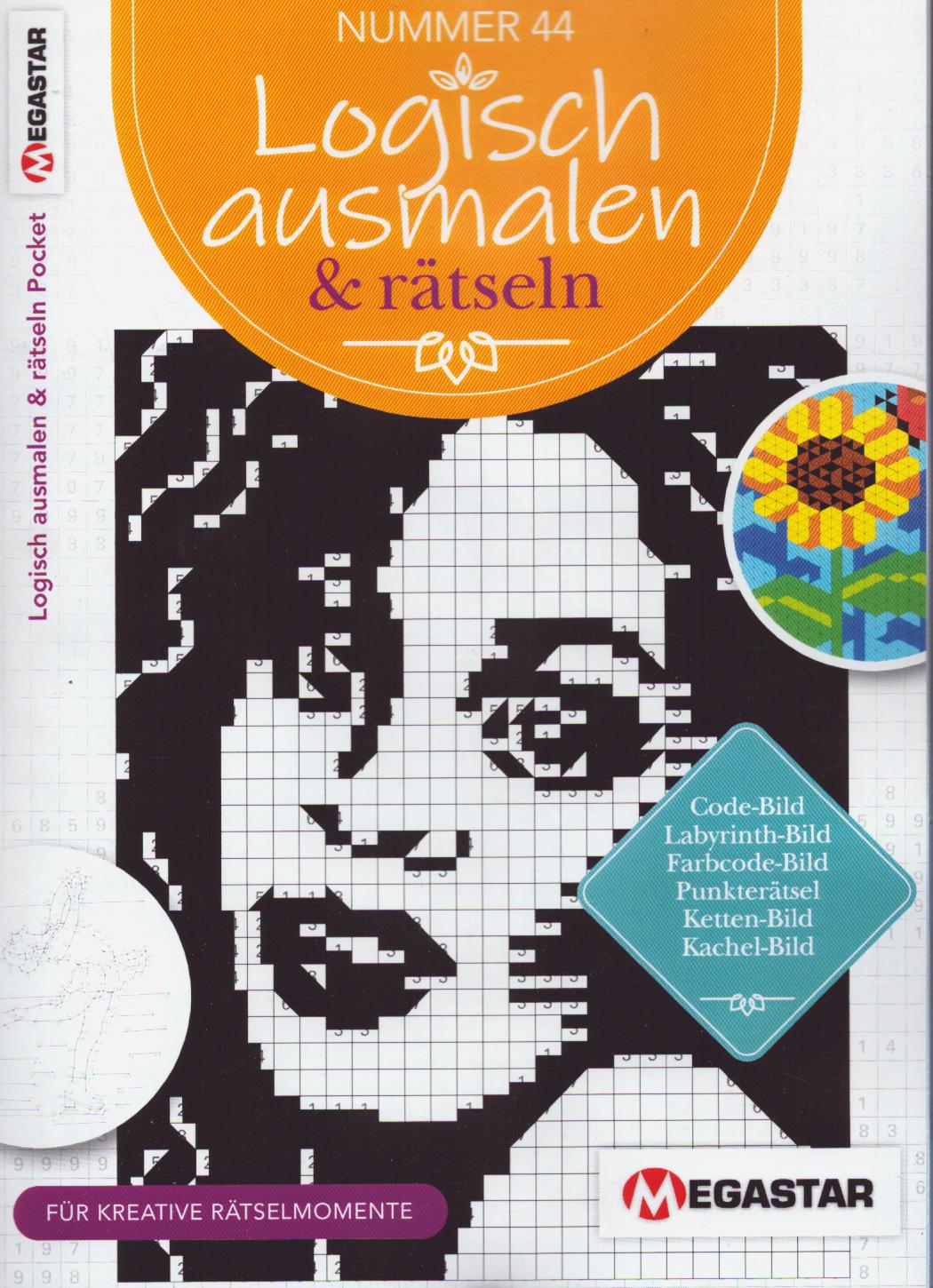 Logisch ausmalen & rätseln Pocket 44/2026