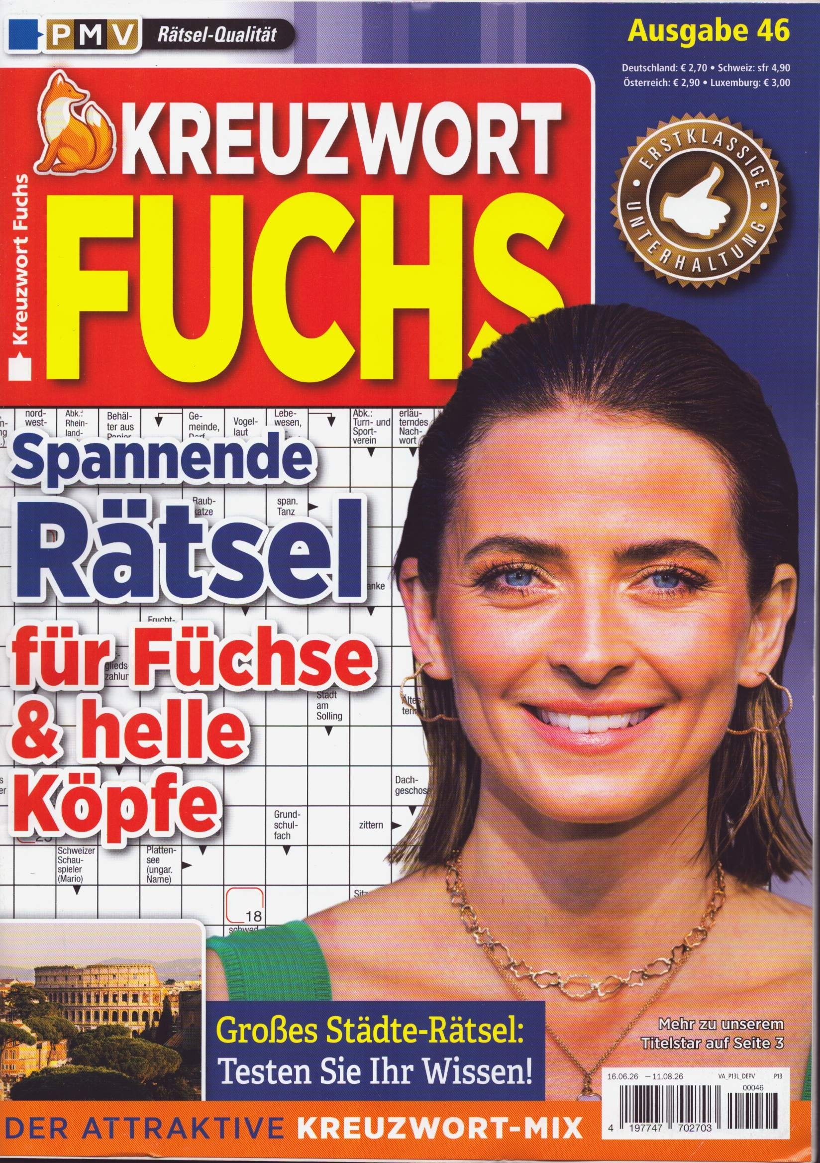 Kreuzwort Fuchs 46/2026