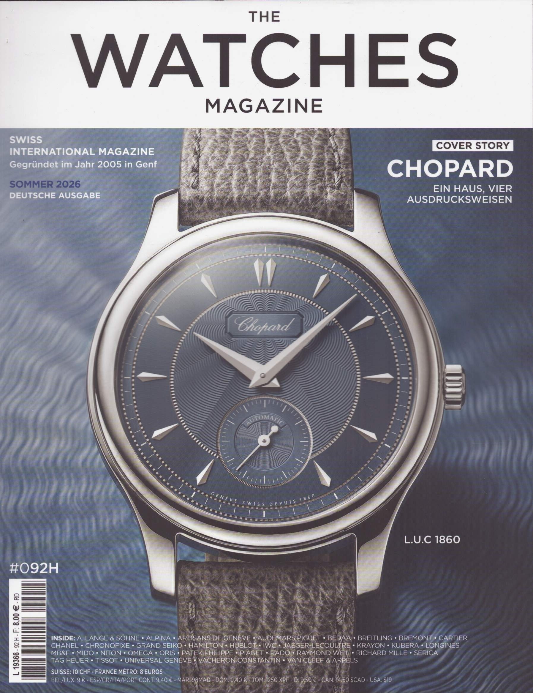THE WATCHES MAGAZINE 92/2026