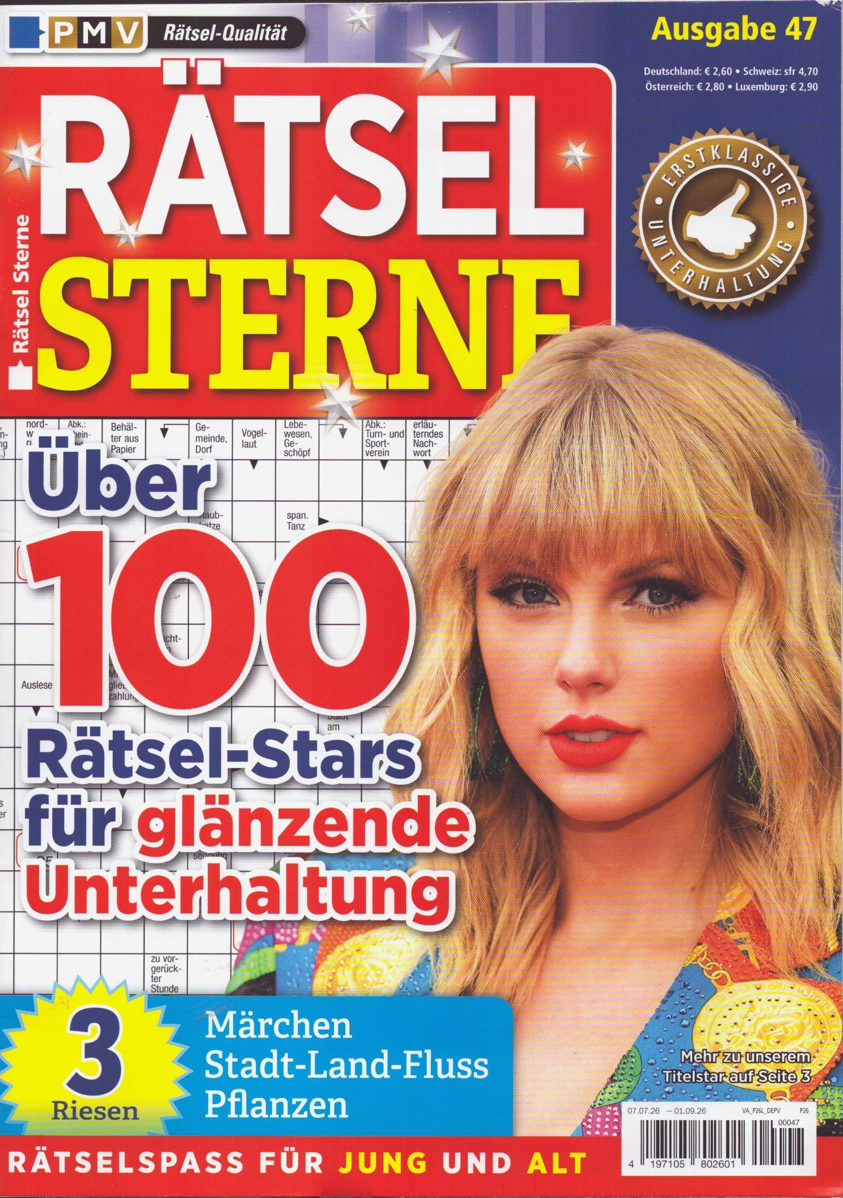 Rätsel Sterne 47/2026