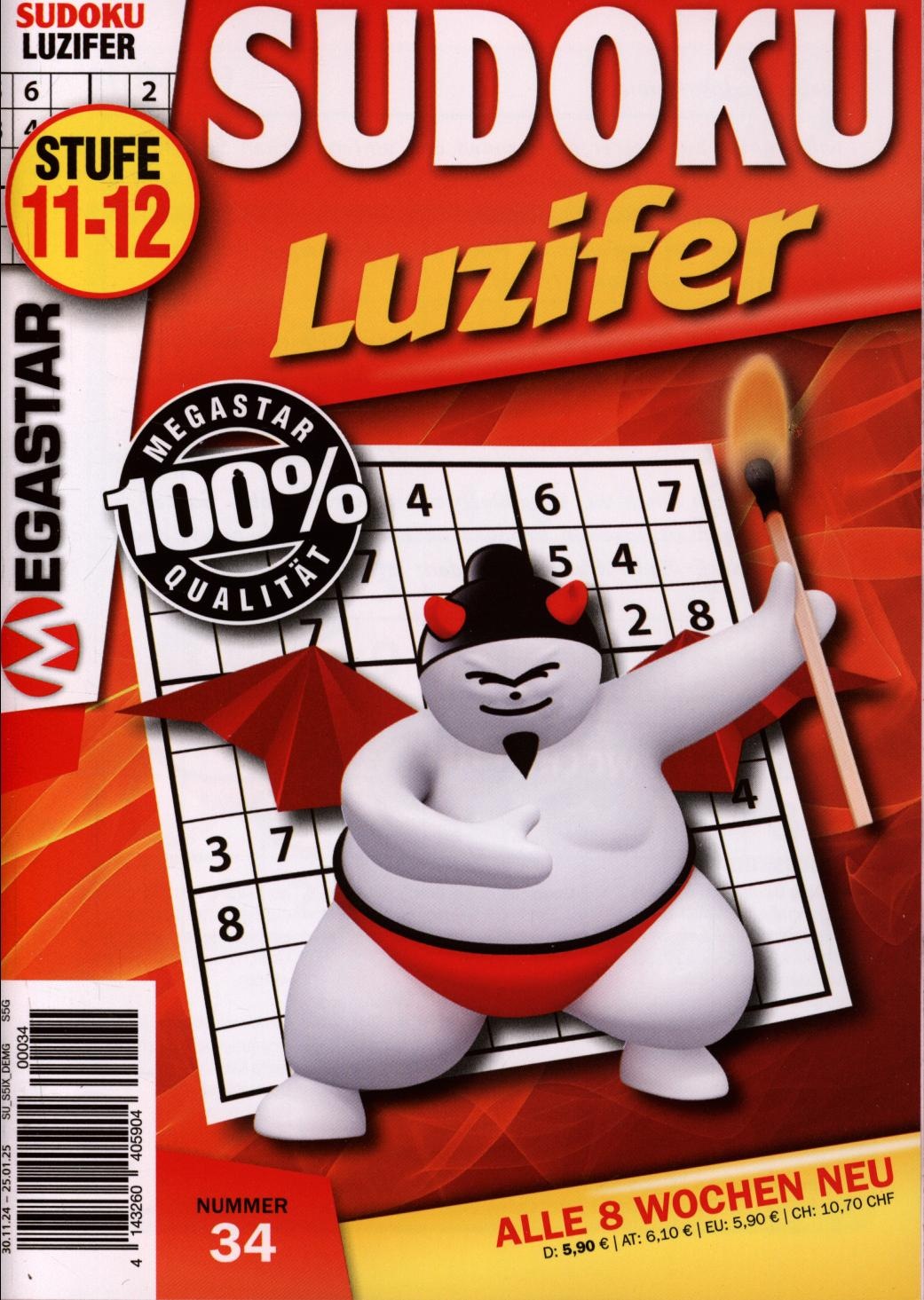 Sudoku Luzifer 34/2024